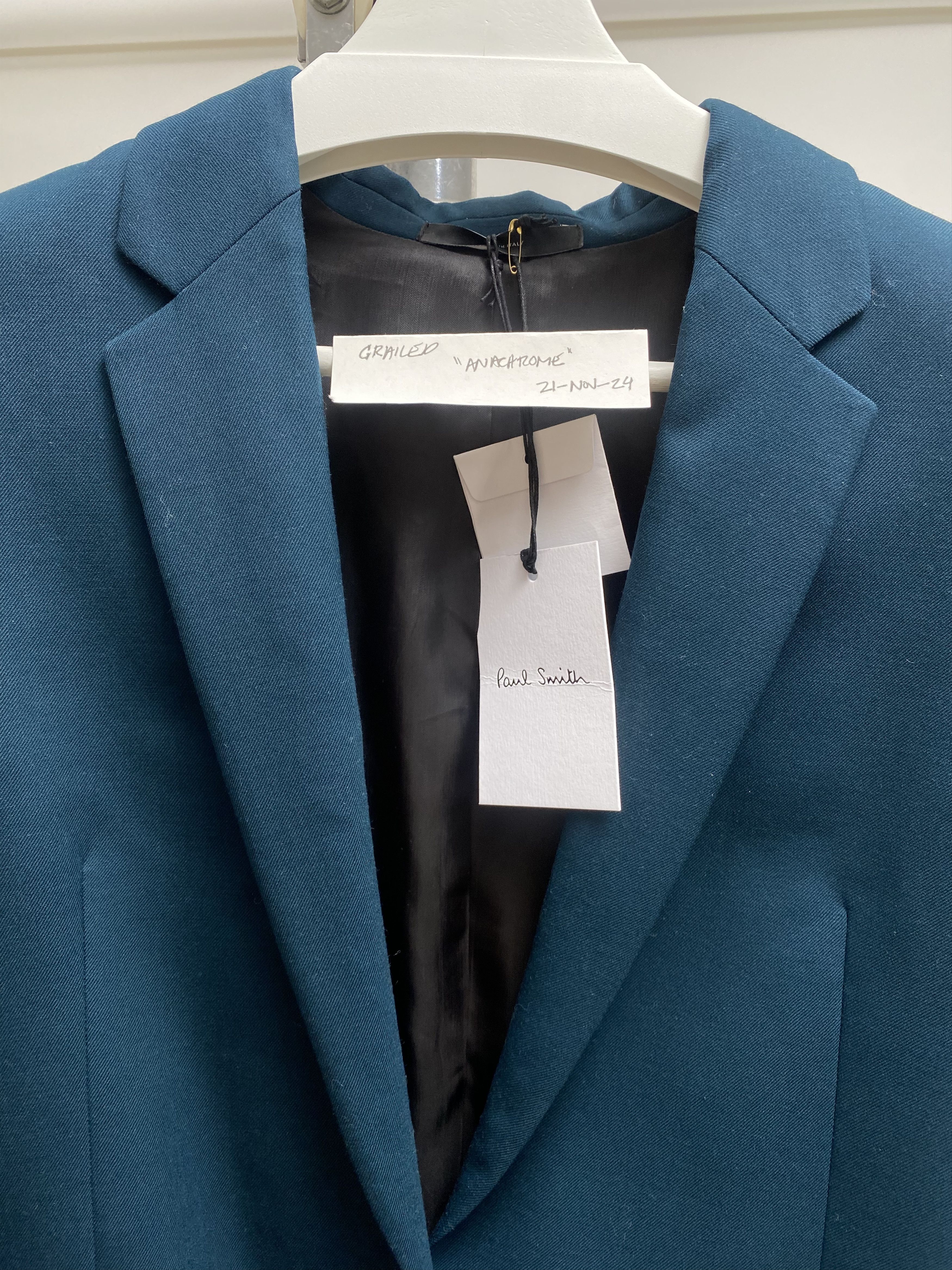 Paul Smith Teal Blazer