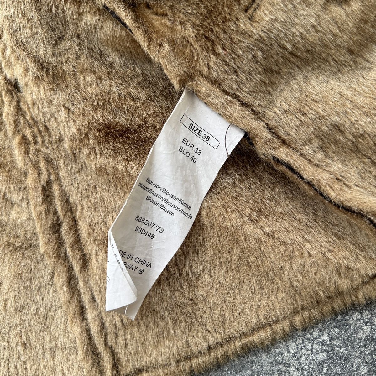 Hysteric Glamour Orsay Y2K Boho Vintage Faux Fur Sheepskin Style Coat Jacket Size M / US 6-8 / IT 42-44 - 12 Thumbnail
