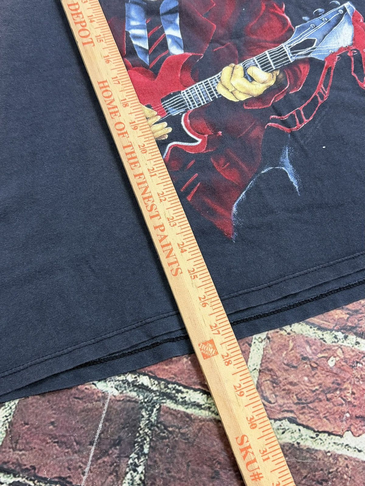 Brockum Vintage ACDC 90s Ballbreaker Band Tee Chopped Sleeves Size US XL / EU 56 / 4 - 13 Thumbnail