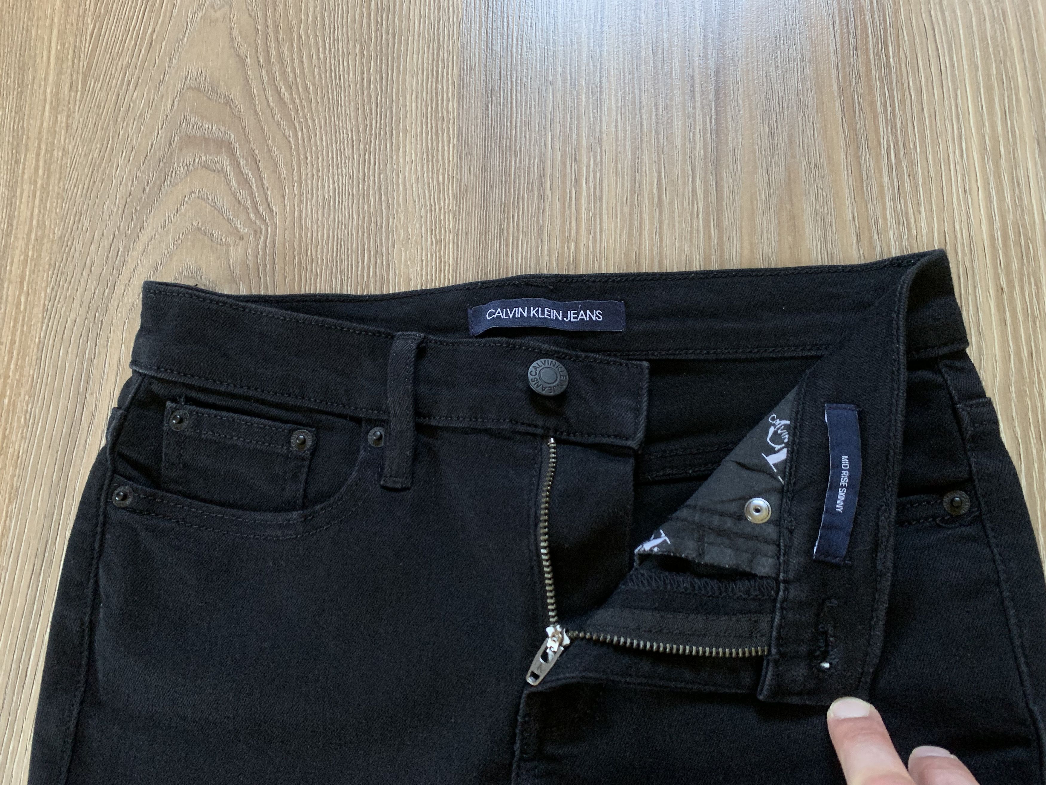 Calvin Klein Calvin Klein Black Skinny Jeans Size 25" / US 0 / IT 36 - 5 Thumbnail