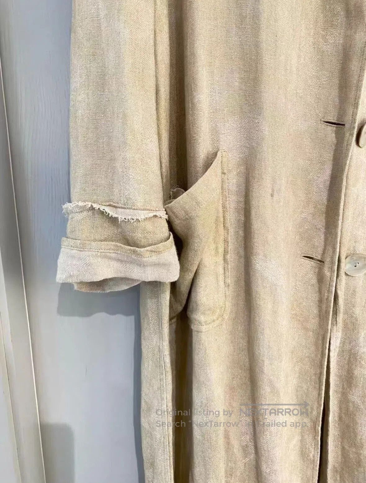forte_forte Forte-Forte Women's Linen Trench Coat. Size S / US 4 / IT 40 - 5 Thumbnail