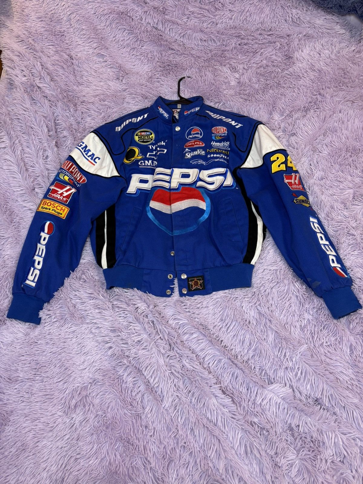 chase authentics レーシング パーカー フーディ CHASE authentics レーシングジャケット コットン 100% NASCAR