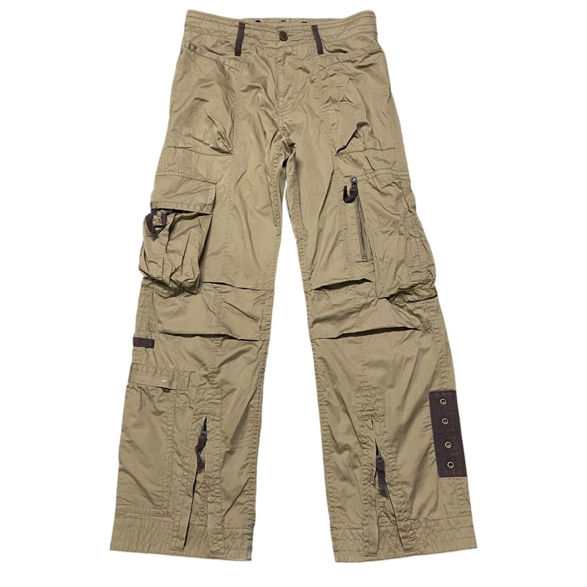 Ermenegildo Zegna Zegna Nylon Parachute Cargo Pants Size US 32 / EU 48 - 1 Thumbnail