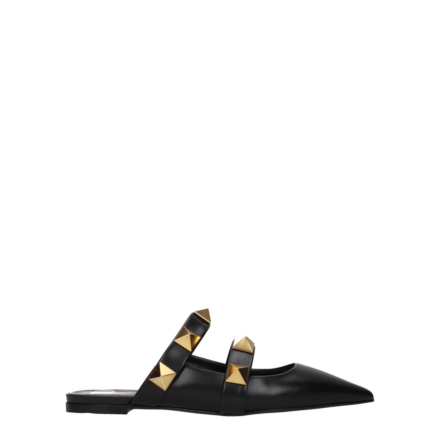 Valentino ob1o1e1224 Leather Sandals in Black Size US 5.5 / IT 35.5 - 1 Thumbnail