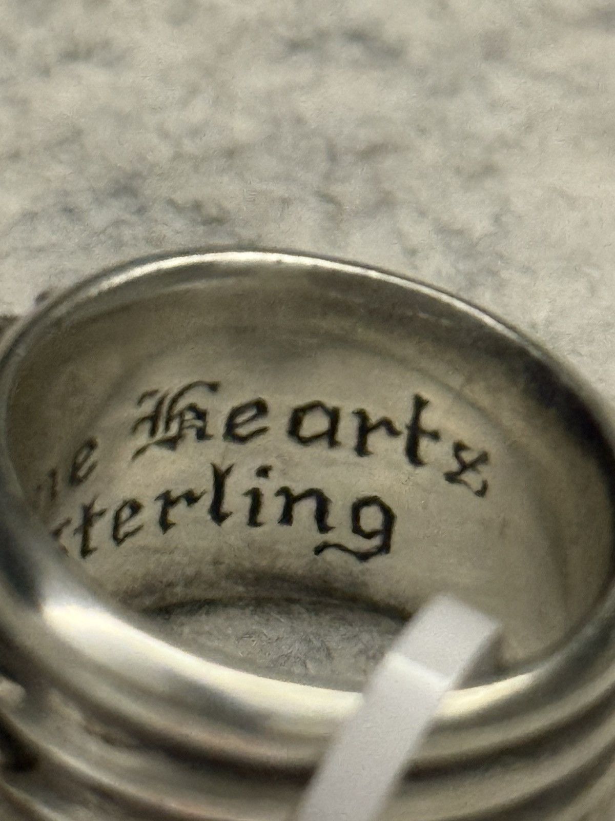 Chrome Hearts Chrome Hearts Black Diamond Dagger Ring Silver Size ONE SIZE - 5 Thumbnail
