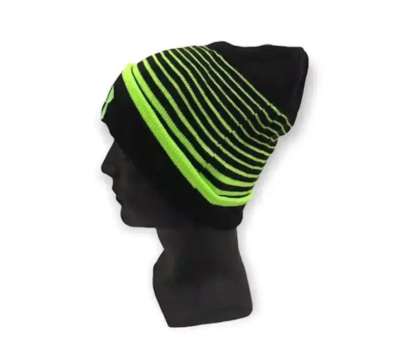 Under Armour × Vintage Under Armour Stripe Beanie Hat Size ONE SIZE - 2 Thumbnail