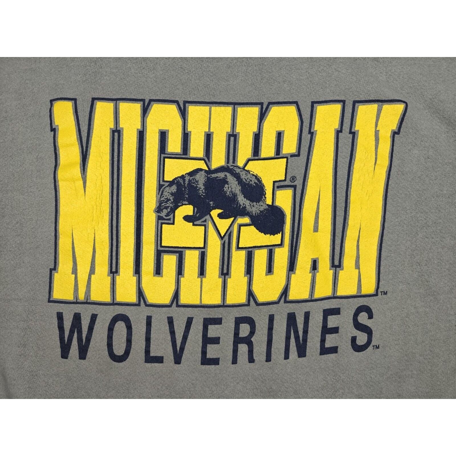 Vintage Michigan Wolverines Vintage Crewneck Graphic Sweatshirt Size Size US L / EU 52-54 / 3 - 9 Thumbnail