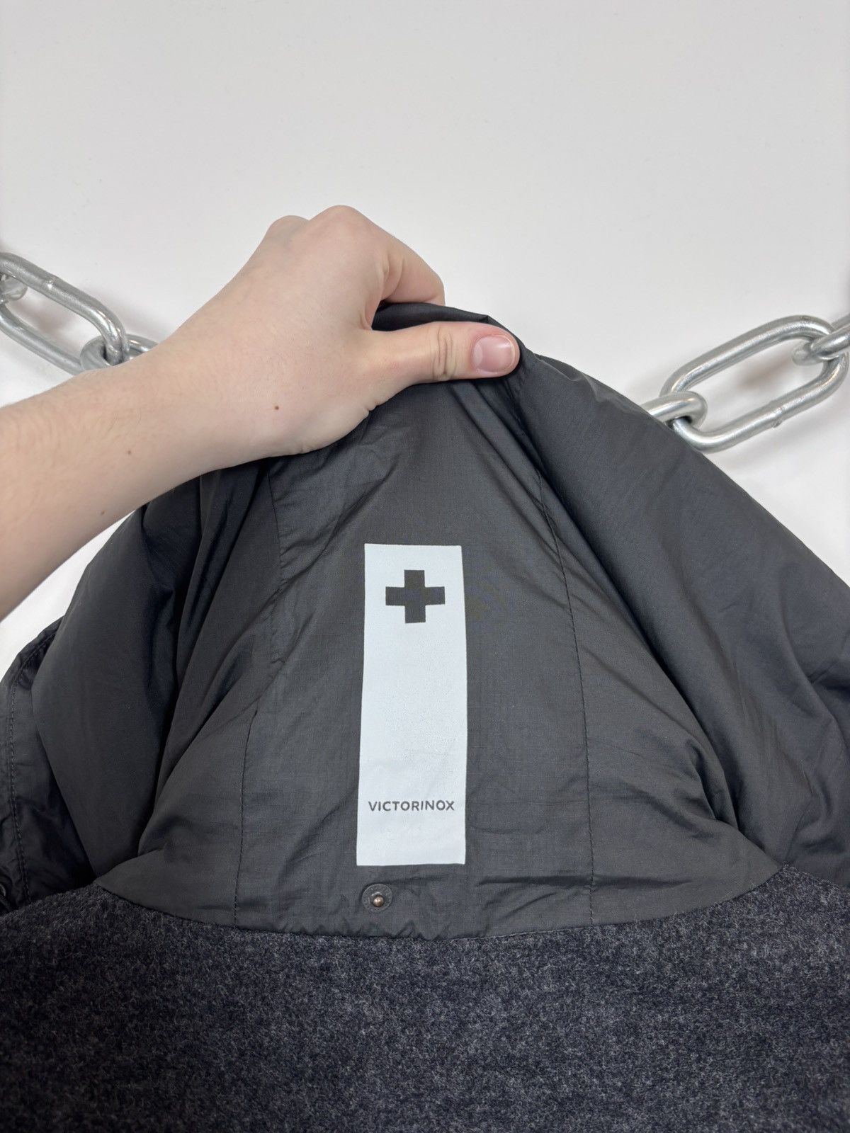 Victorinox Victorinox Swiss Men’s Multipocket Tech Wool Hooded Coat Size US XL / EU 56 / 4 - 23 Thumbnail