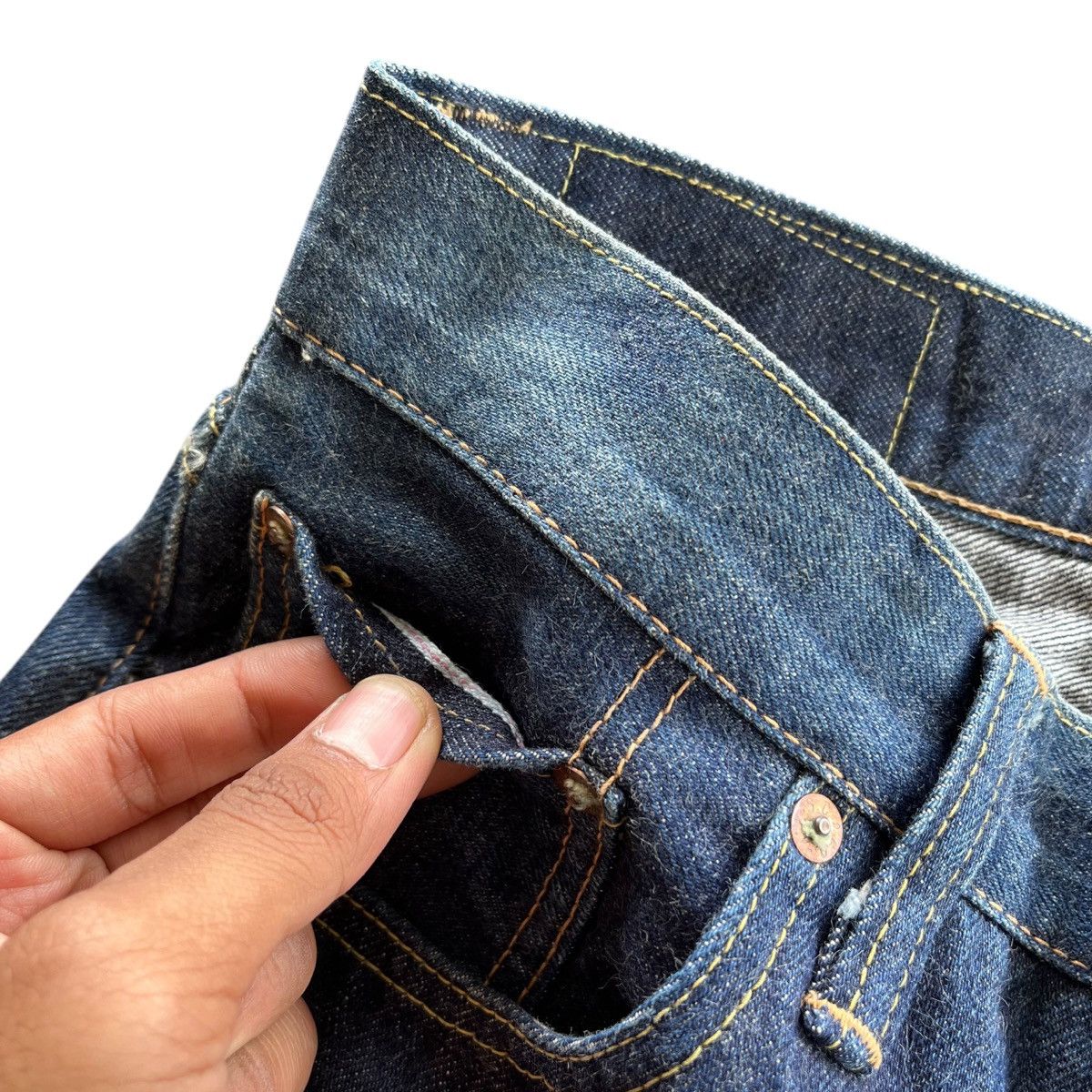 Japanese Brand × The Real McCoy's Vintage Sugar Cane 1947 Selvedge Denim Pants Size US 26 / EU 42 - 6 Thumbnail