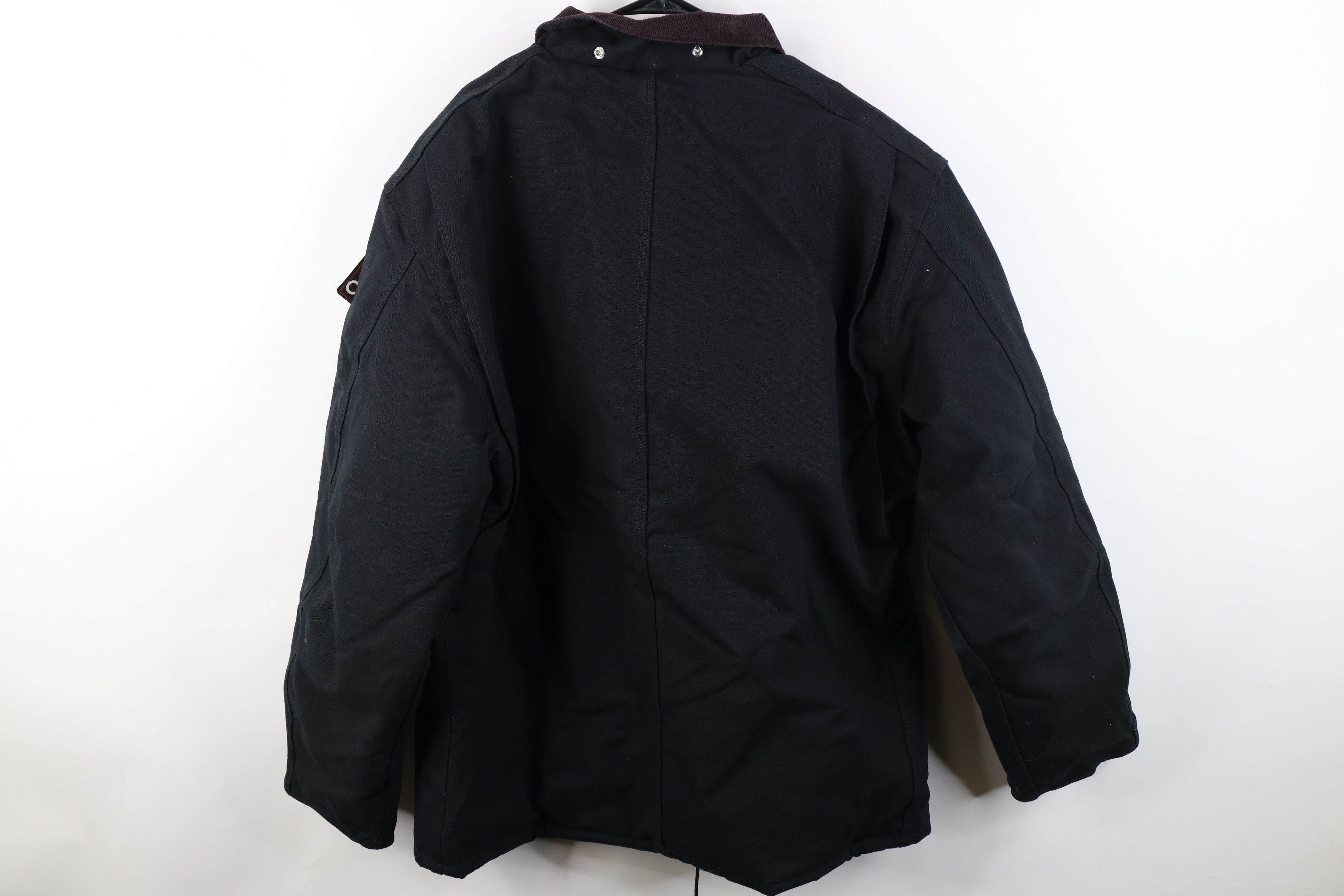 Carhartt Deadstock Vintage Y2K Carhartt Chore Barn Jacket Black Size US XXL / EU 58 / 5 - 8 Thumbnail