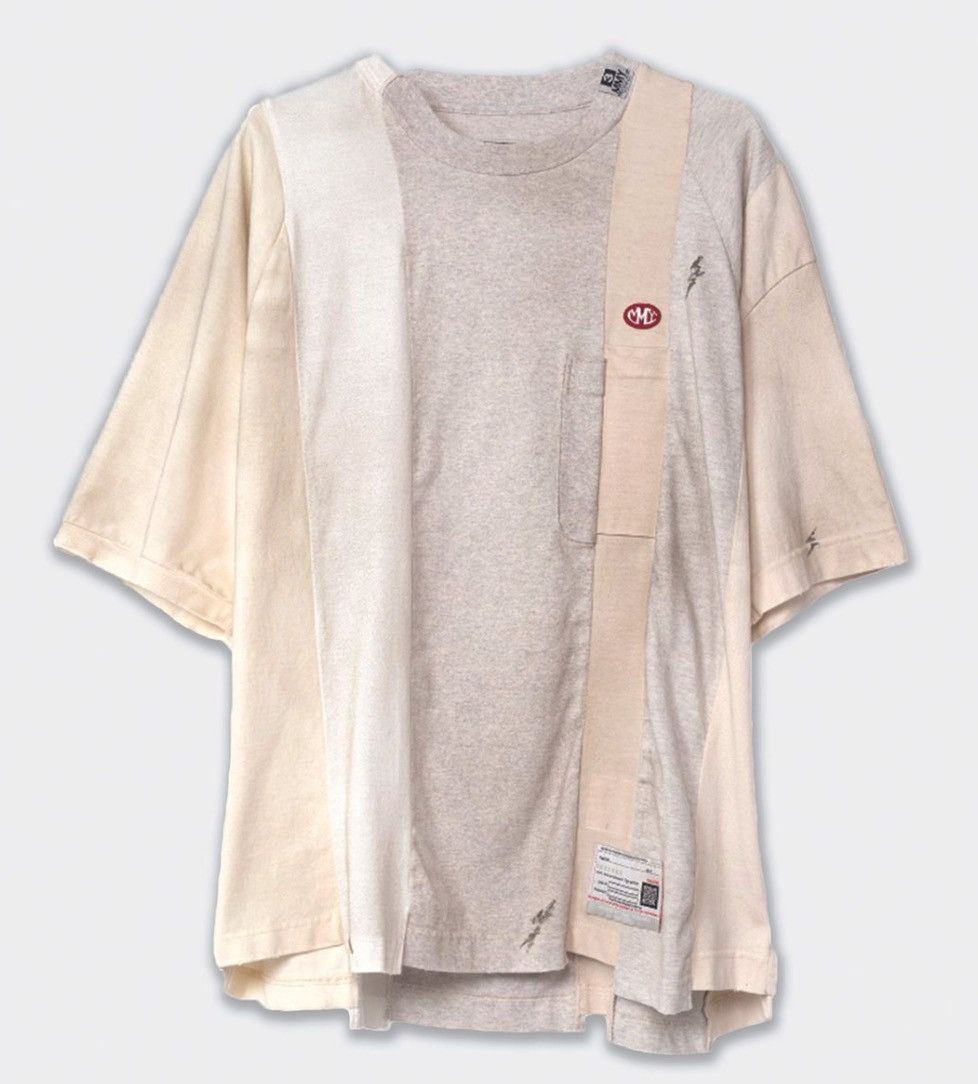 Maison MIHARA YASUHIRO Vertical Switching Tee Size US XS / EU 42 / 0 - 1 Thumbnail