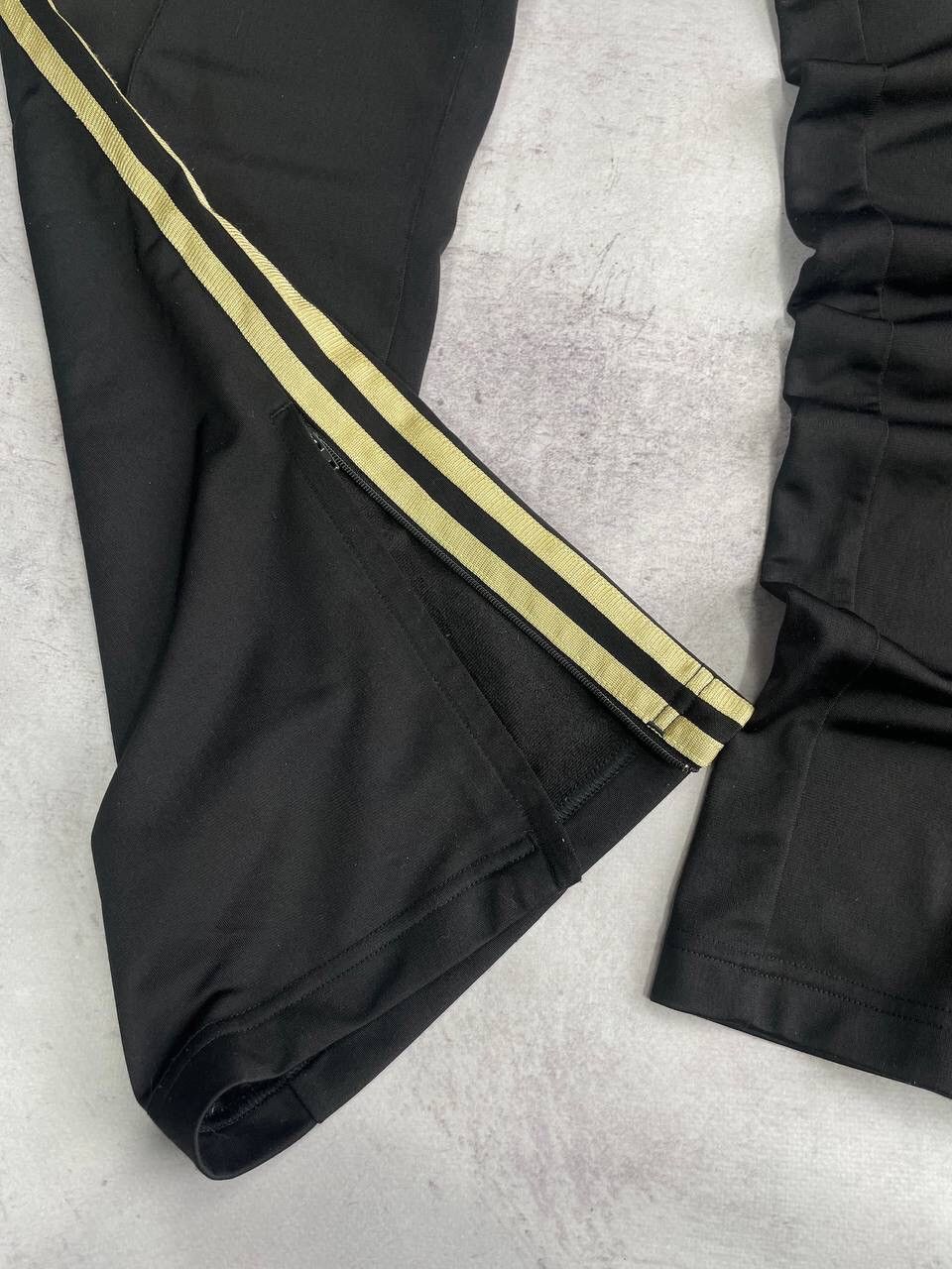 Adidas × Japanese Brand × Vintage Vintage Adidas Gold Striped Track Pants Y2K Size US 34 / EU 50 - 4 Thumbnail