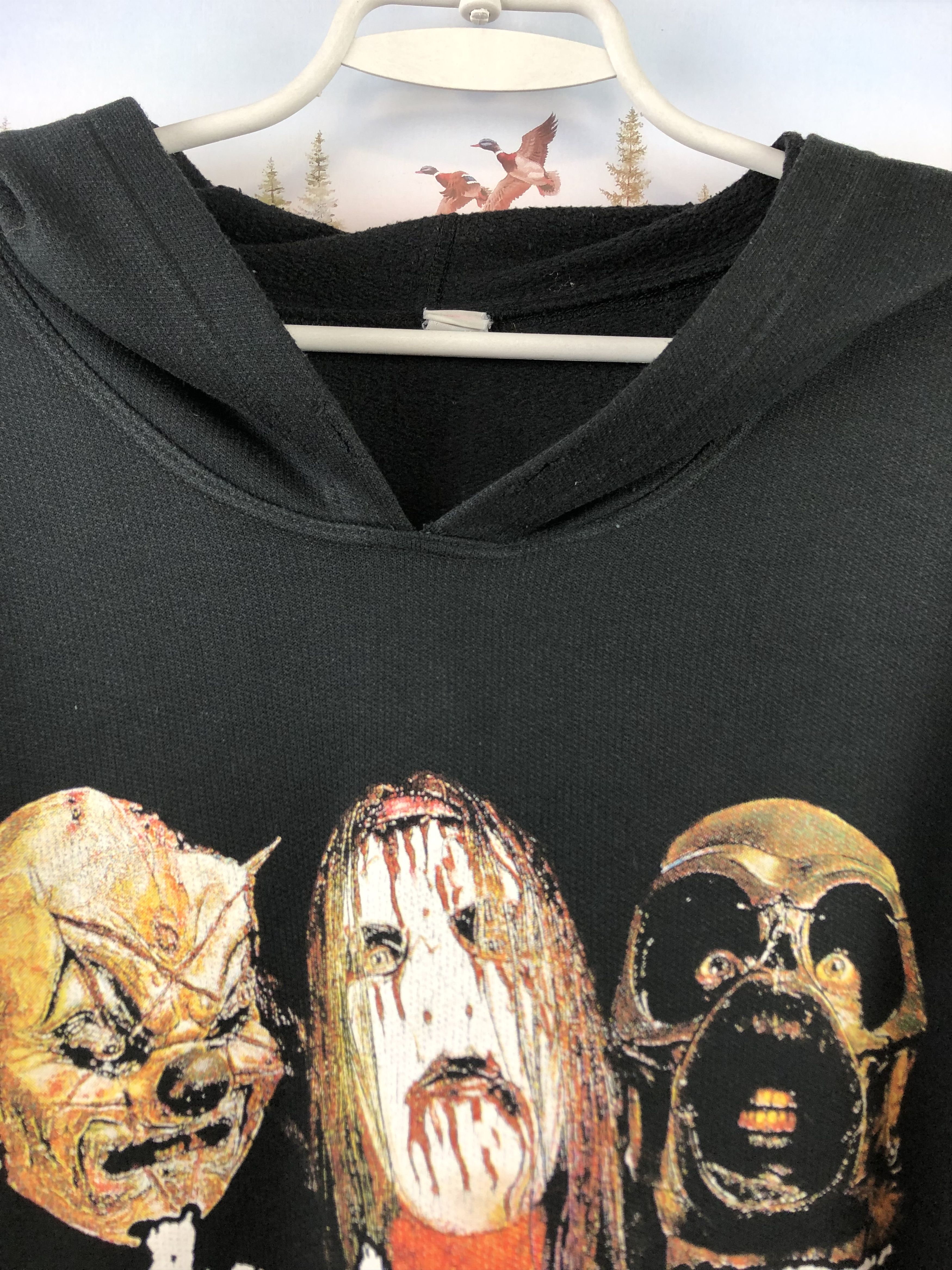 Band Tees × Vintage Vintage 2001 Slipknot IOWA Hoodie Very Rare Rock Band Over Size US XL / EU 56 / 4 - 12 Thumbnail