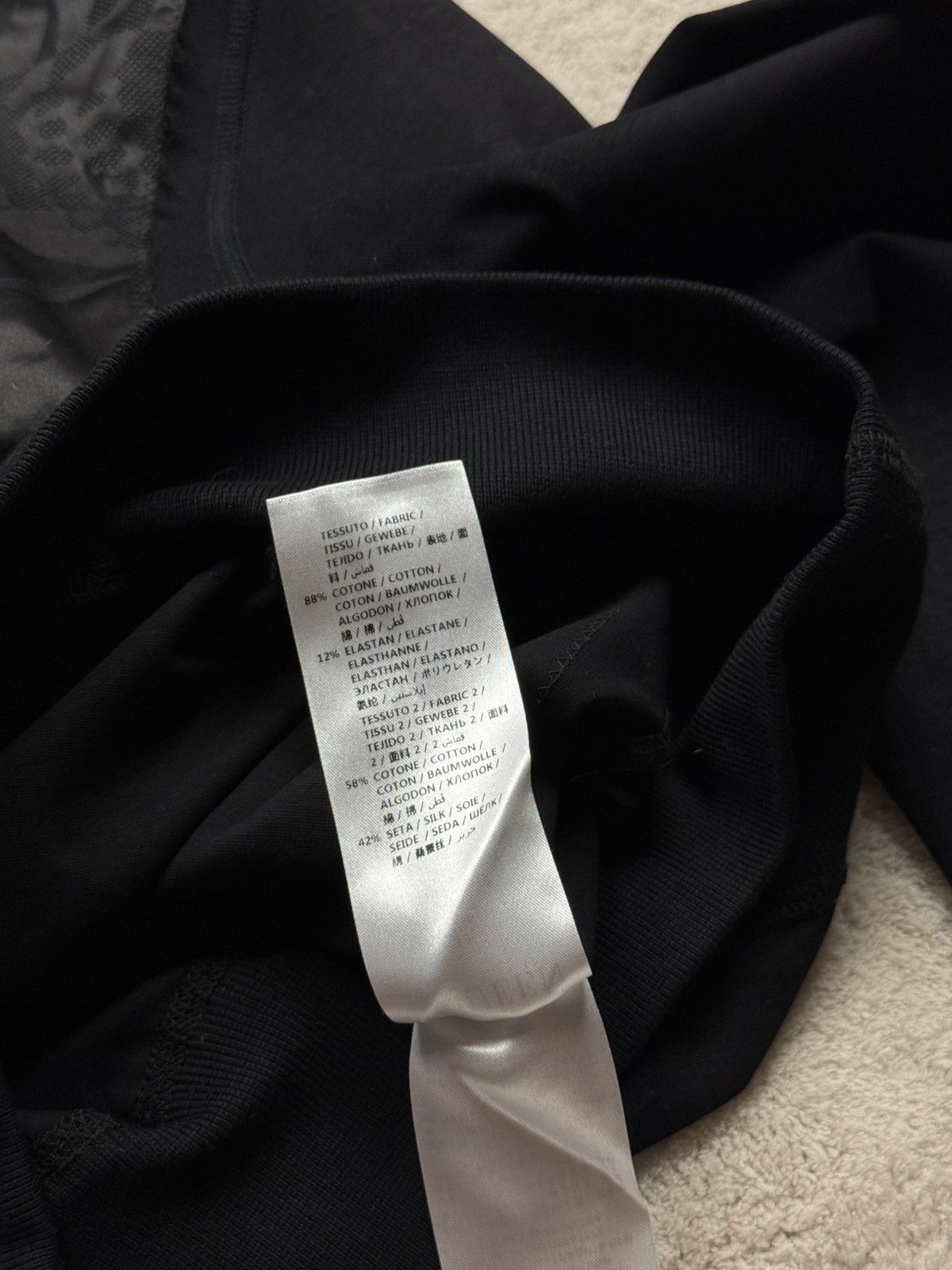 Alexander McQueen Alexander McQueen Panel Silk Logo sweatshirt Size S / US 4 / IT 40 - 9 Thumbnail