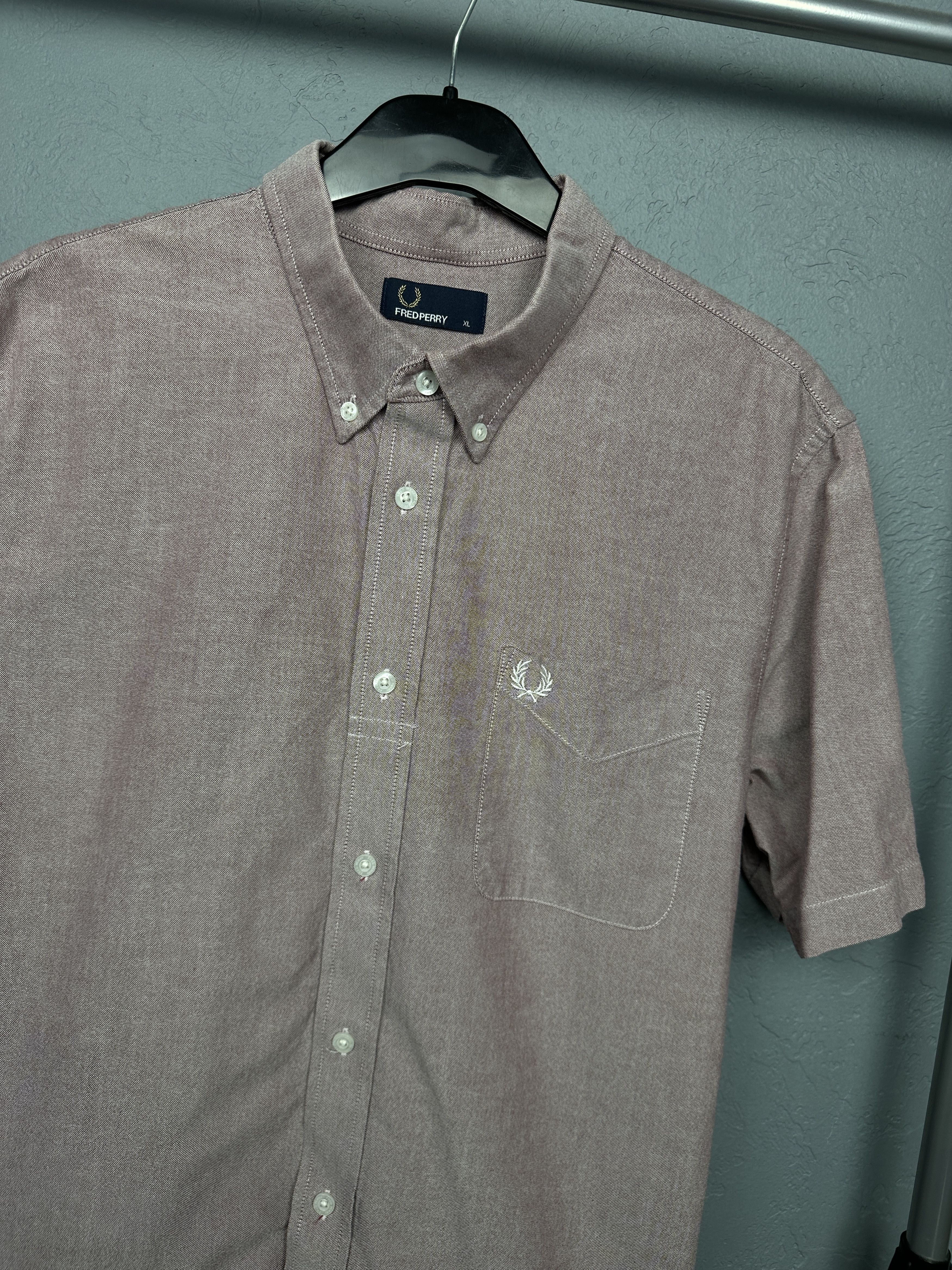 Fred Perry Fred Perry Mens Short Sleeve Shirt Size US XL / EU 56 / 4 - 2 Thumbnail