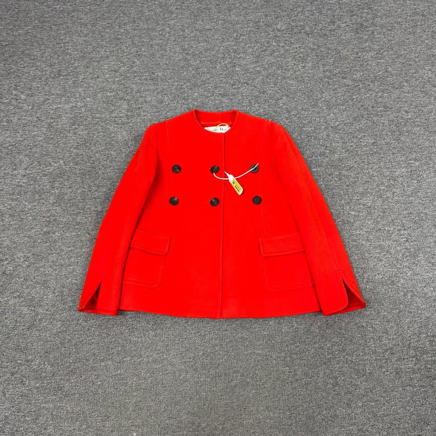 Dior Dior Short Cashmere Coat F36 Size XS / US 0-2 / IT 36-38 - 1 Thumbnail