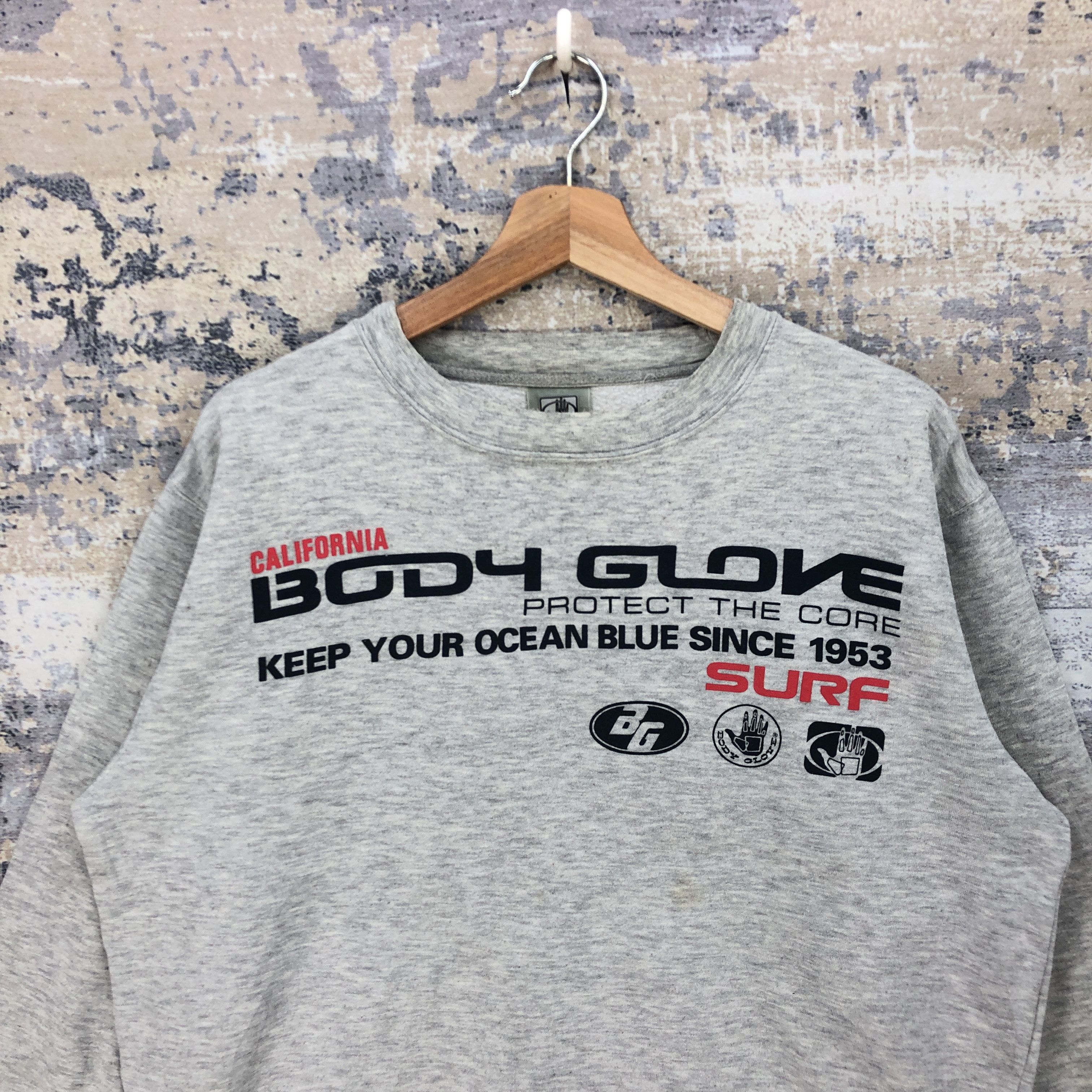 Body Glove Vintage 90s Body Glove Sweater Body Glove Sweatshirt Jumper Size US L / EU 52-54 / 3 - 3 Thumbnail