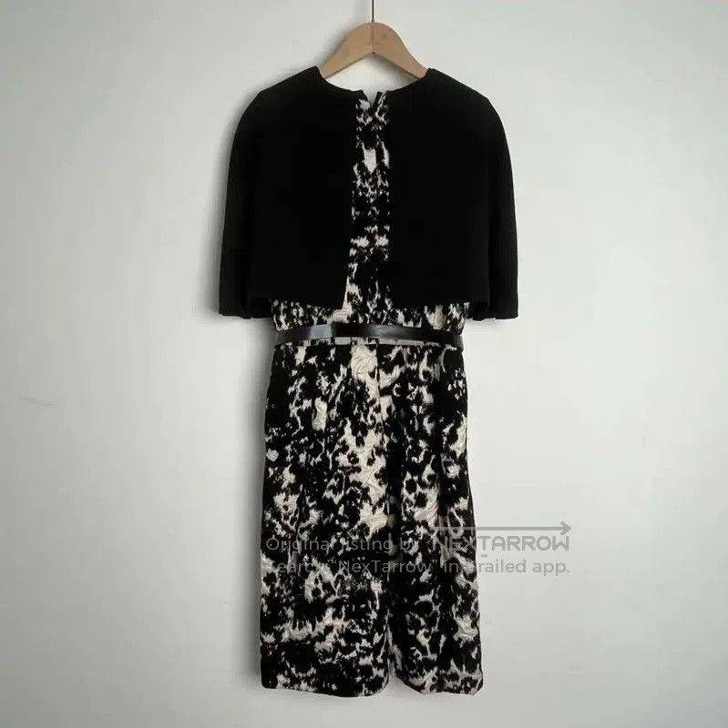 Dior Dior Black Summer Dress with Pattern . Size XS / US 0-2 / IT 36-38 - 2 Thumbnail