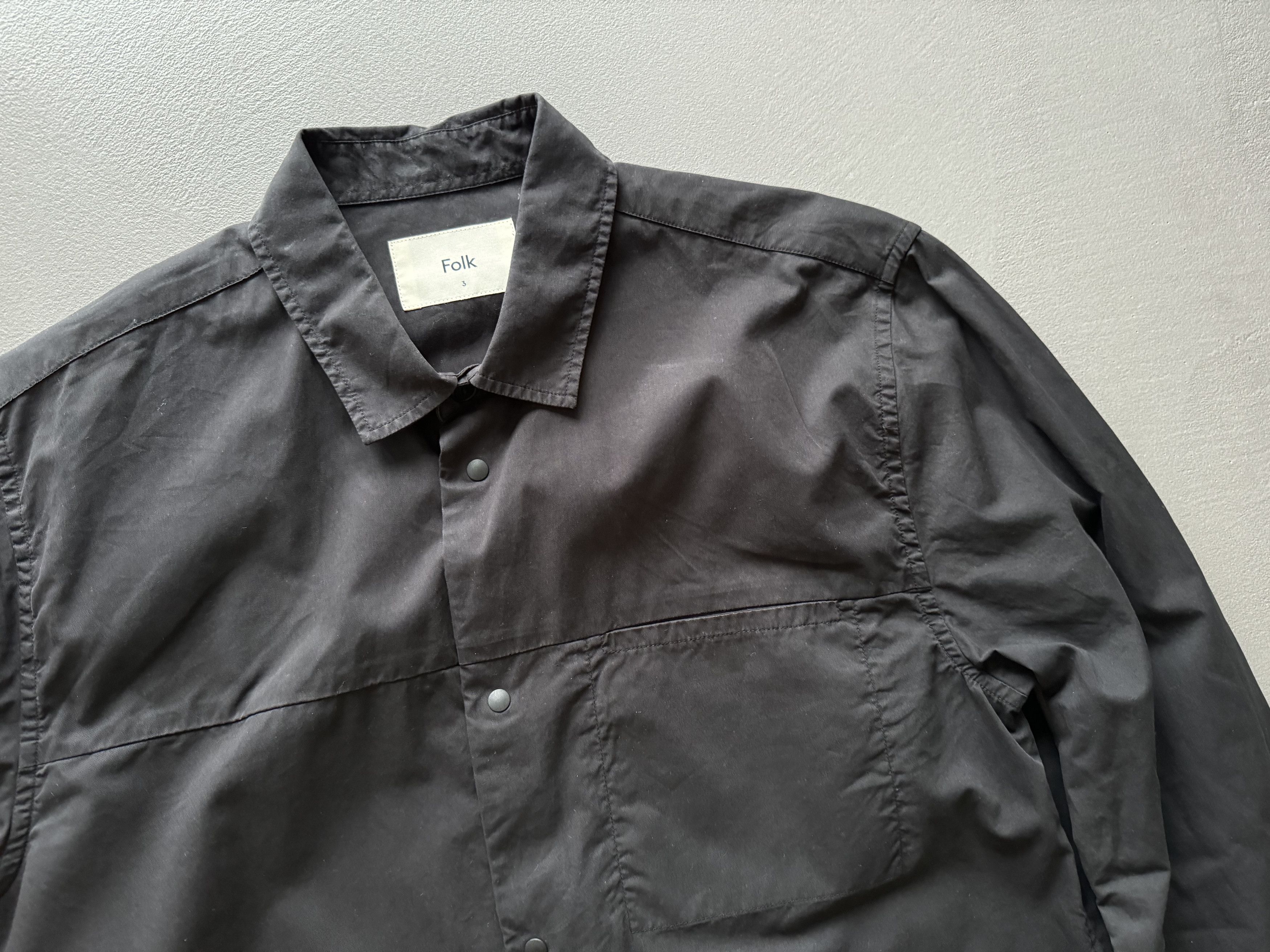 Folk Folk Cotton Long Sleeve Shirt, Size 3 Size US M / EU 48-50 / 2 - 7 Thumbnail