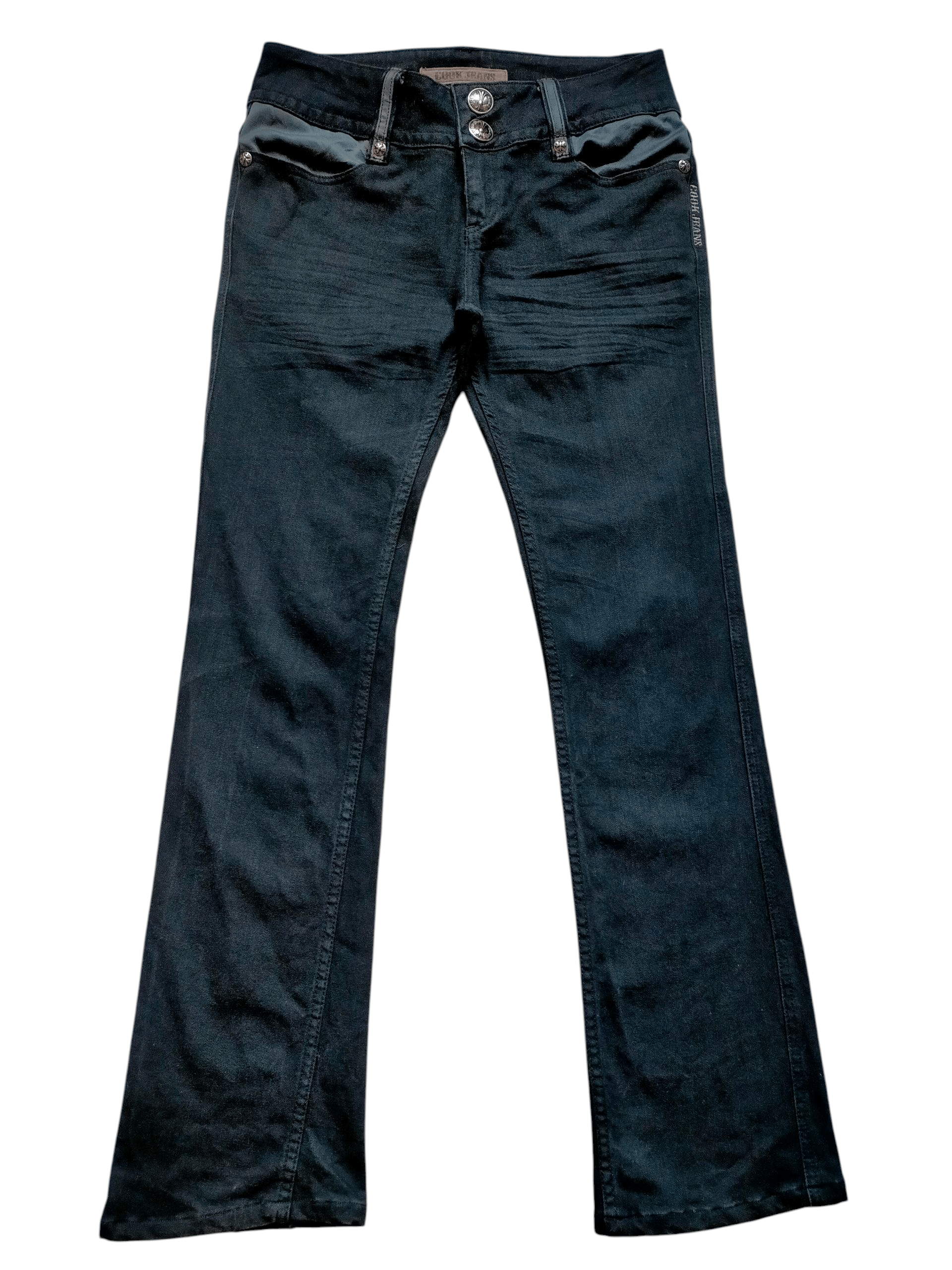 If Six Was Nine Flare Jeans Cook Jeans Chrome Hearts Style Boot cut Black Size US 30 / EU 46 - 2 Thumbnail