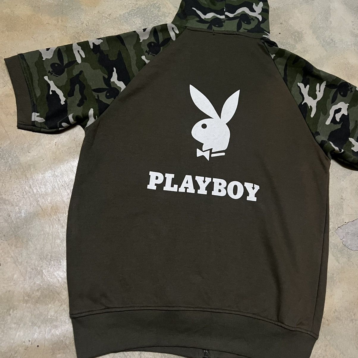 Playboy Playboy Zipper Hoodie Big Logo Camo Style Size US L / EU 52-54 / 3 - 4 Thumbnail