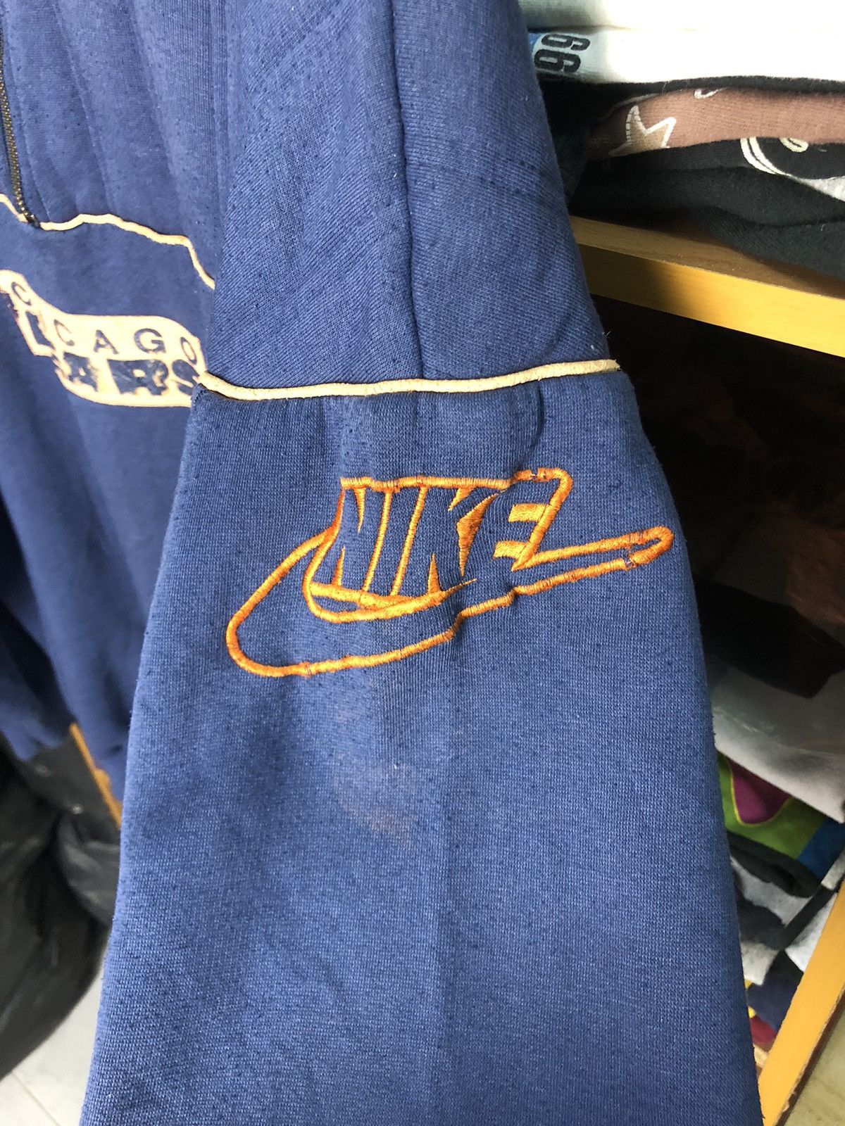 NFL × Nike × Vintage 🔥Rare Vintage🔥90s Nike NFL Chicago Bears Sweater Size US XL / EU 56 / 4 - 15 Thumbnail