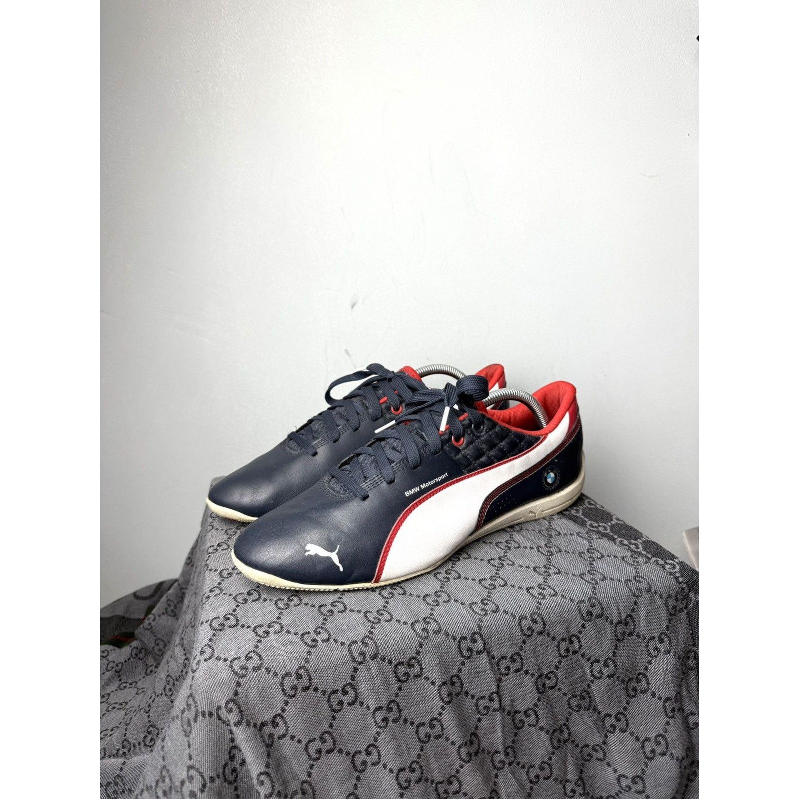 BMW × Puma Y2K Vintage Puma x BMW M Speedcat Low Top Sneakers Size US 10 / EU 43 - 1 Thumbnail