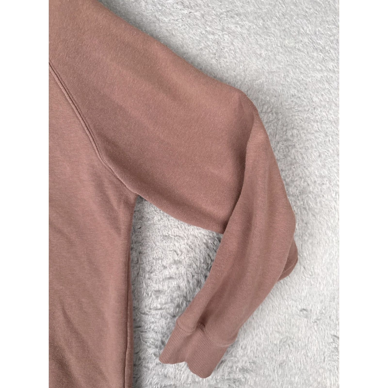 The North Face The North Face Hoodie Womens L Pink Logo Pullover Kangaroo Fleece Sweatshirt Size L / US 10 / IT 46 - 2 Thumbnail
