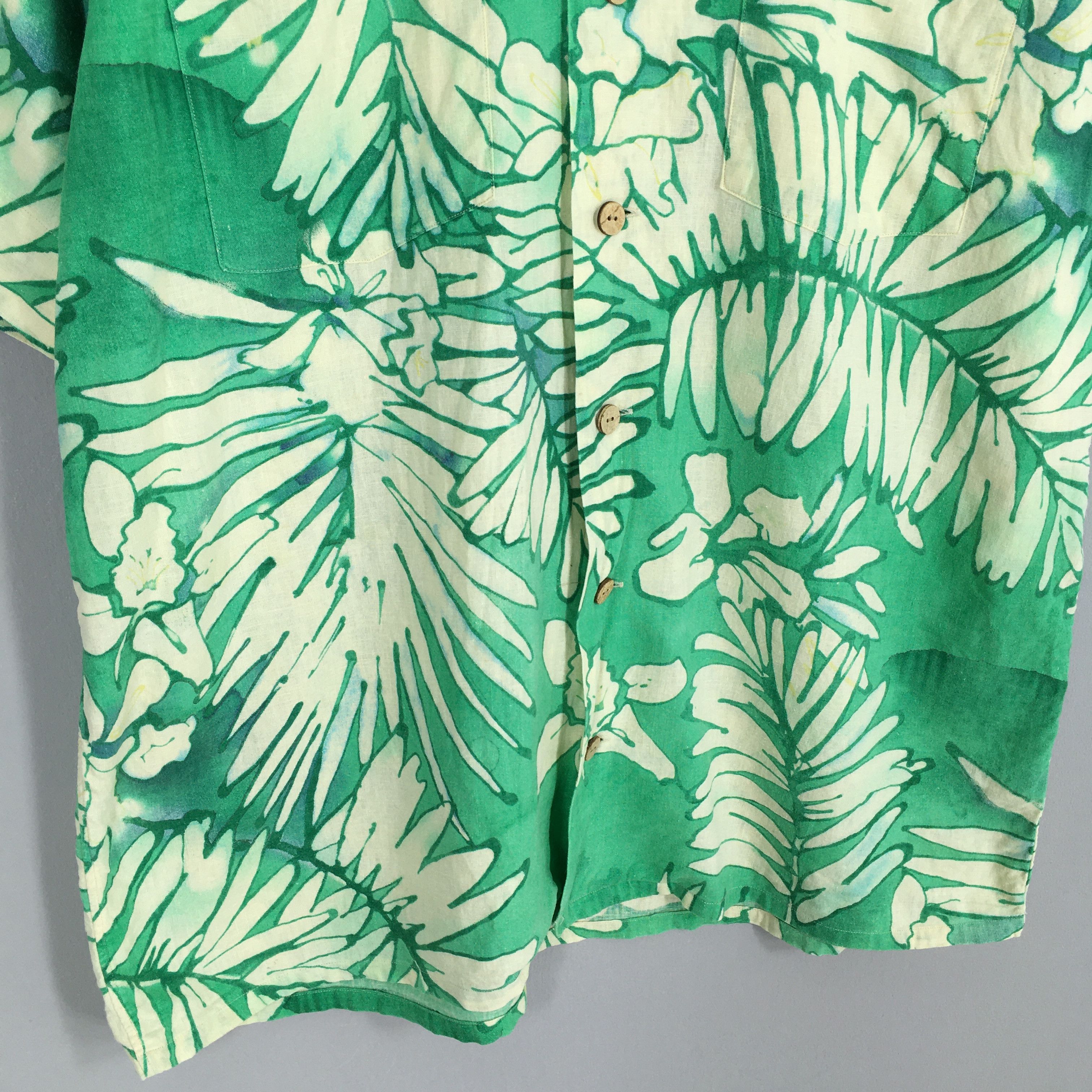 Polo Ralph Lauren Vintage Polo Ralph Lauren Floral Hawaiian Shirt Medium Size US M / EU 48-50 / 2 - 4 Thumbnail