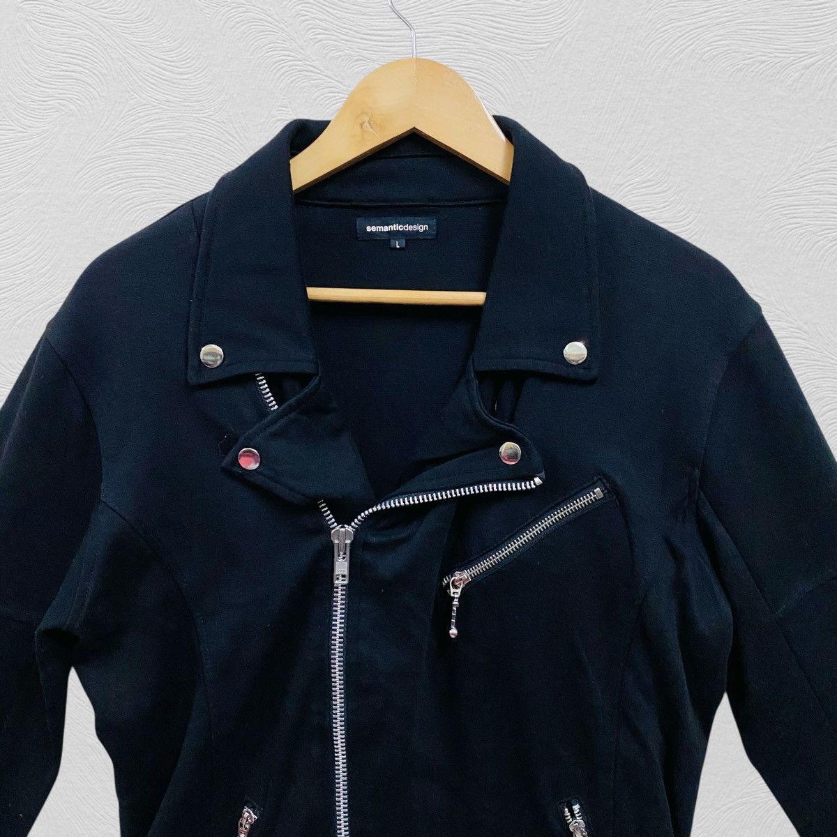 Japanese Brand Semantic asymmetric style jacket japanese brand Size US S / EU 44-46 / 1 - 3 Thumbnail