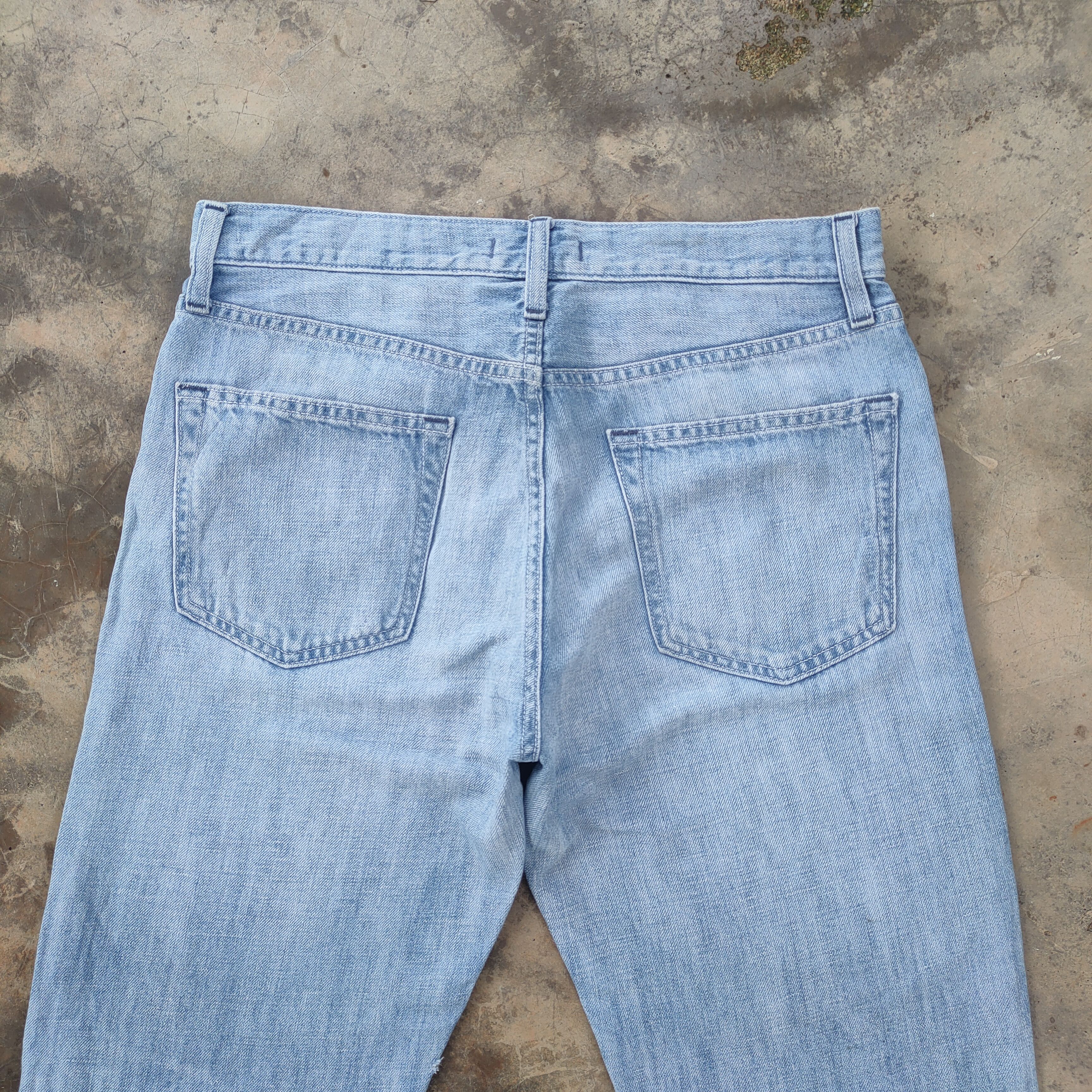 Japanese Brand VINTAGE JAPANESE FADED RIPPED JEANS DENIM PANTS Size US 32 / EU 48 - 11 Thumbnail
