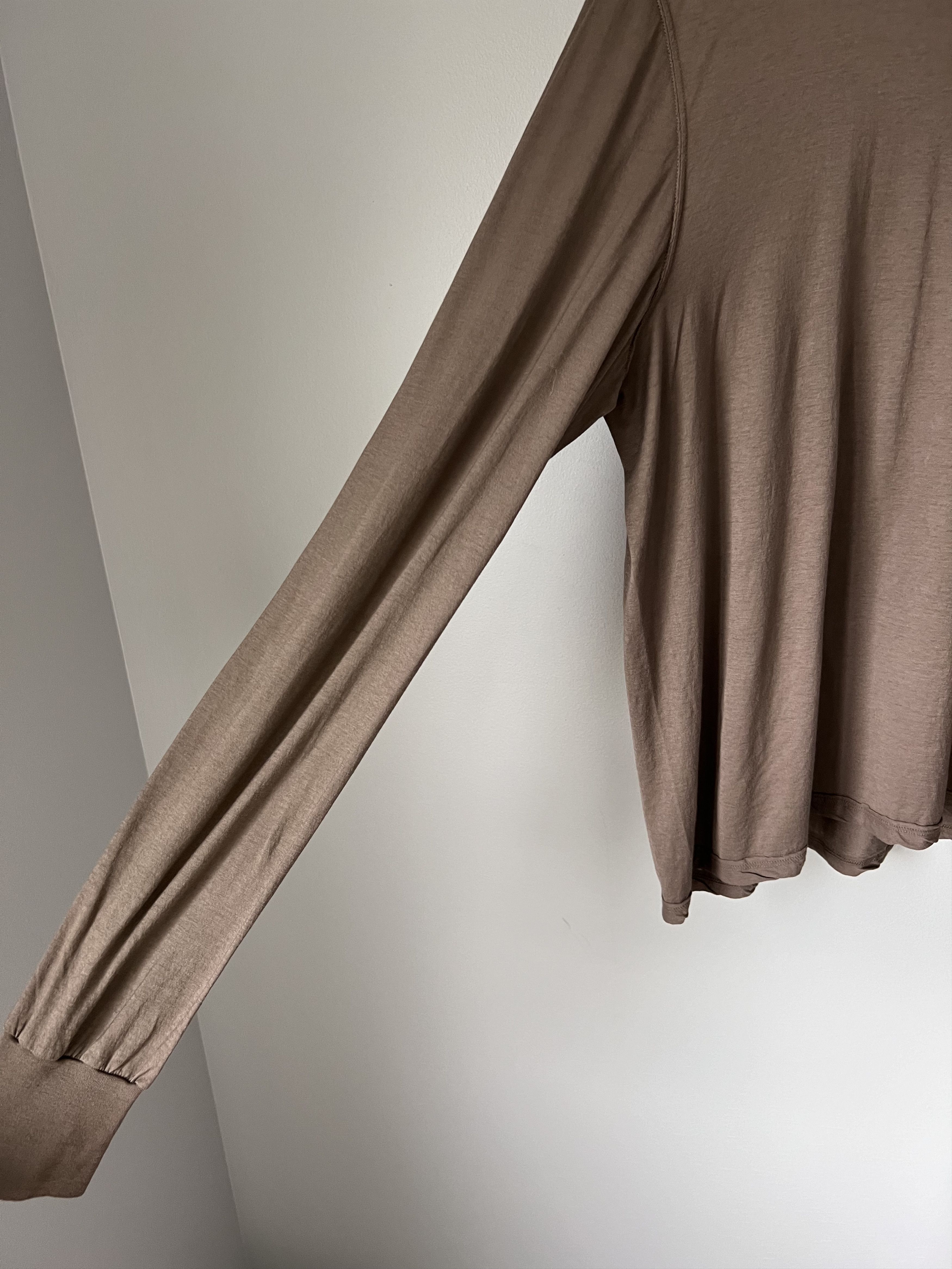Rick Owens Drkshdw Rick Owens DRKSHDW Crewneck Sweatshirt in Dust Size US XL / EU 56 / 4 - 4 Thumbnail