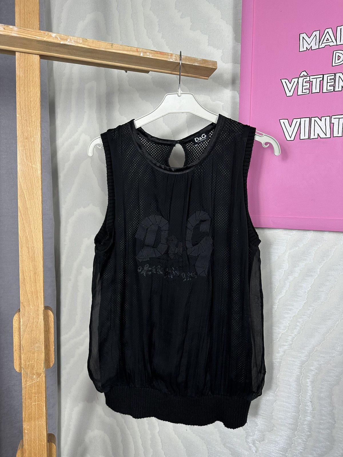 Dolce & Gabbana × Vintage Dolce & Gabbana Vintage Tank Top Size L / US 10 / IT 46 - 1 Thumbnail
