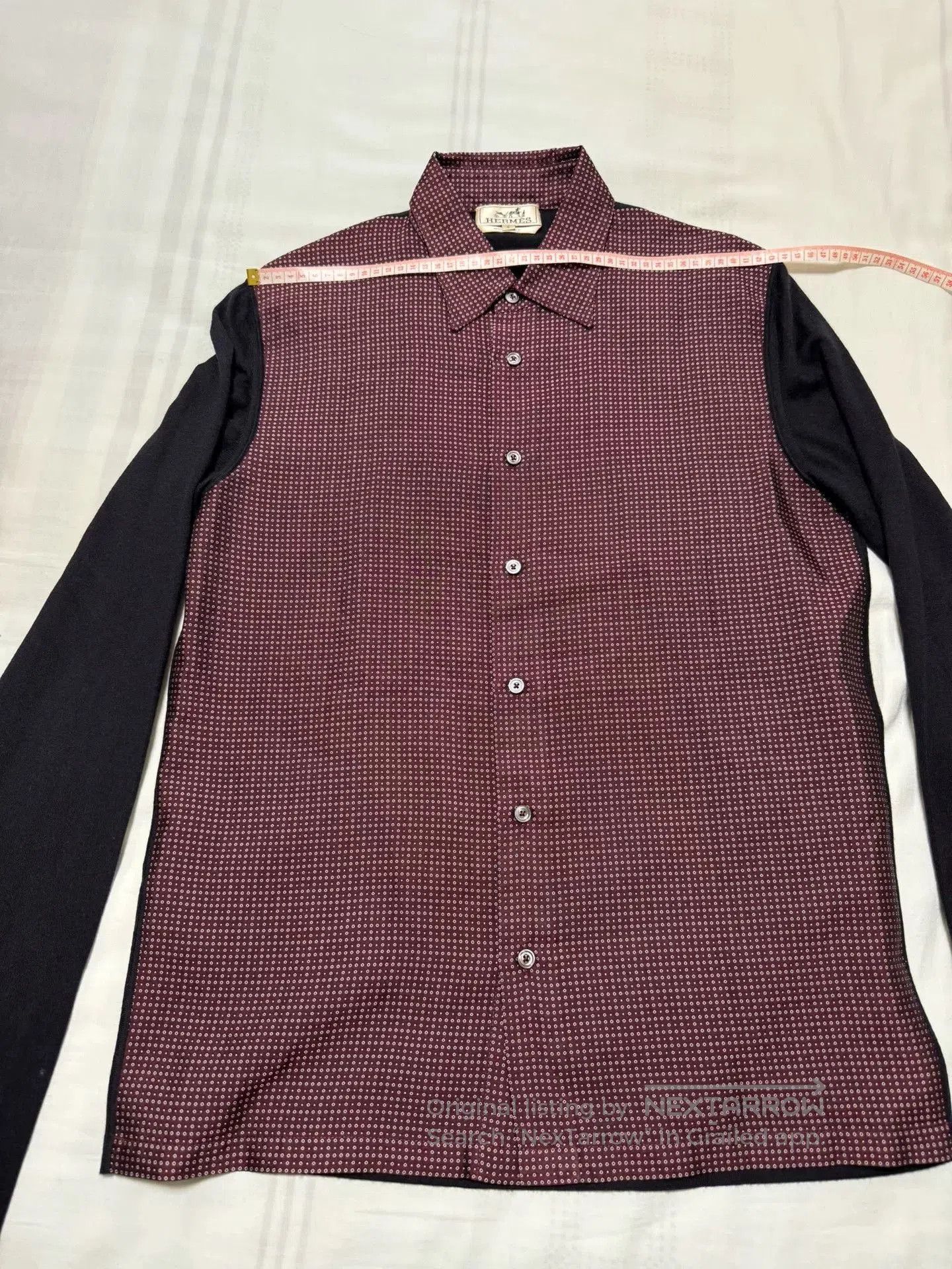 Hermes Hermes Cashmere Silk Button Up Shirt. Size US S / EU 44-46 / 1 - 3 Thumbnail