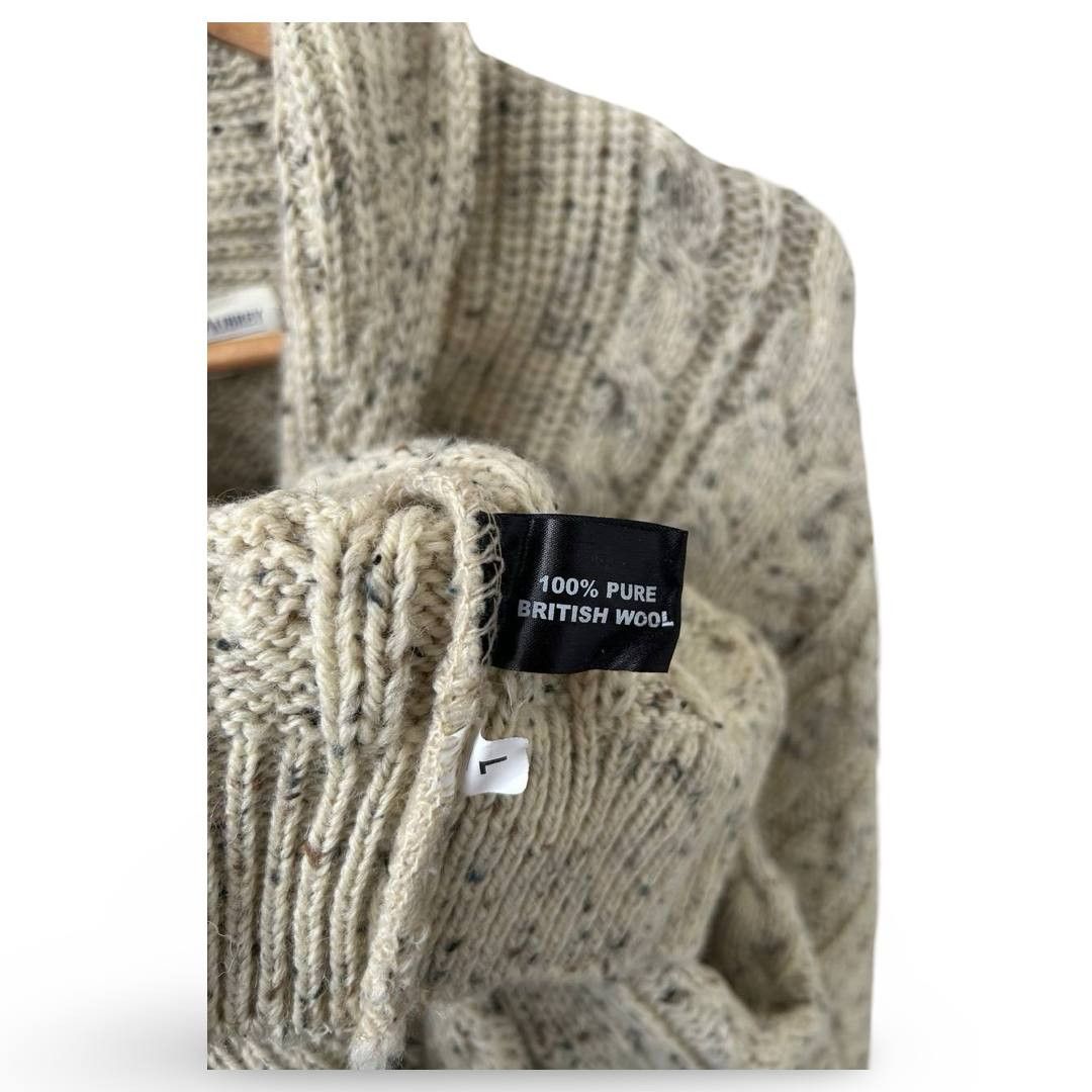 Vintage James Aubrey wool knitted sweater #851 Size US L / EU 52-54 / 3 - 3 Thumbnail