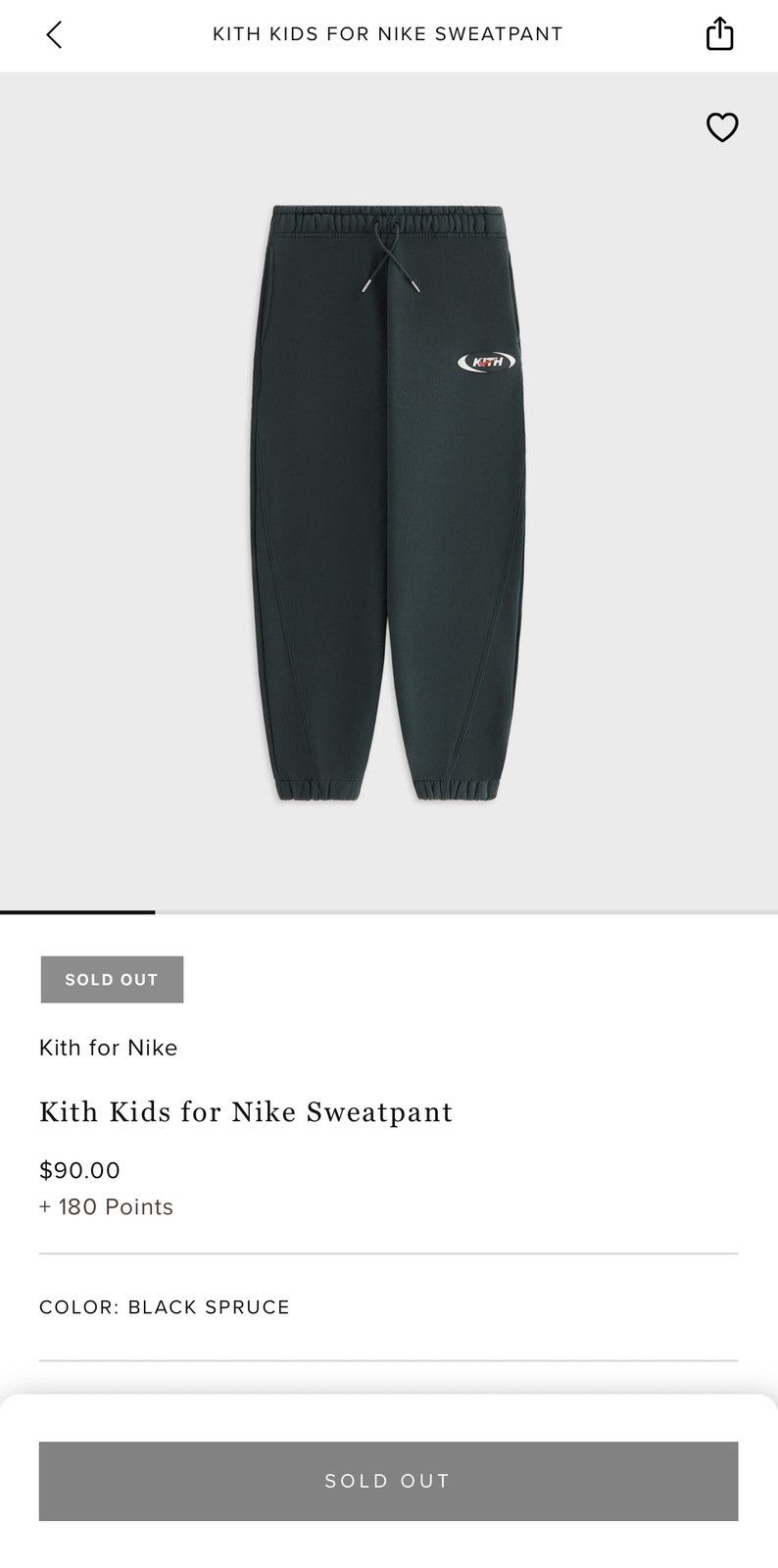 Kith × Nike Kith x Nike Kids Sweats Size US 28 / EU 44 - 2 Thumbnail