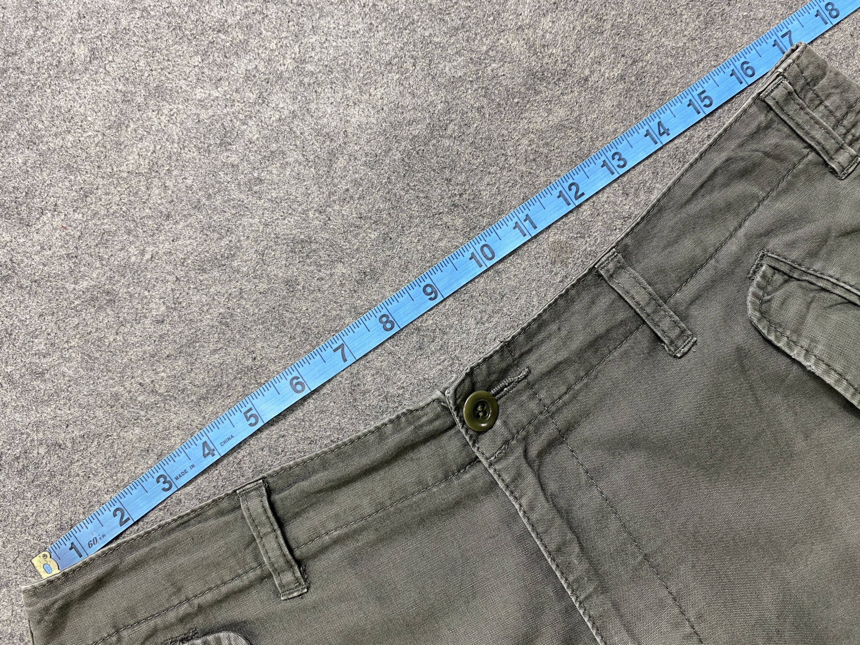 Japanese Brand Uniqlo Japanesse Cargo Sun Faded Pants -CP266 Size US 34 / EU 50 - 5 Thumbnail
