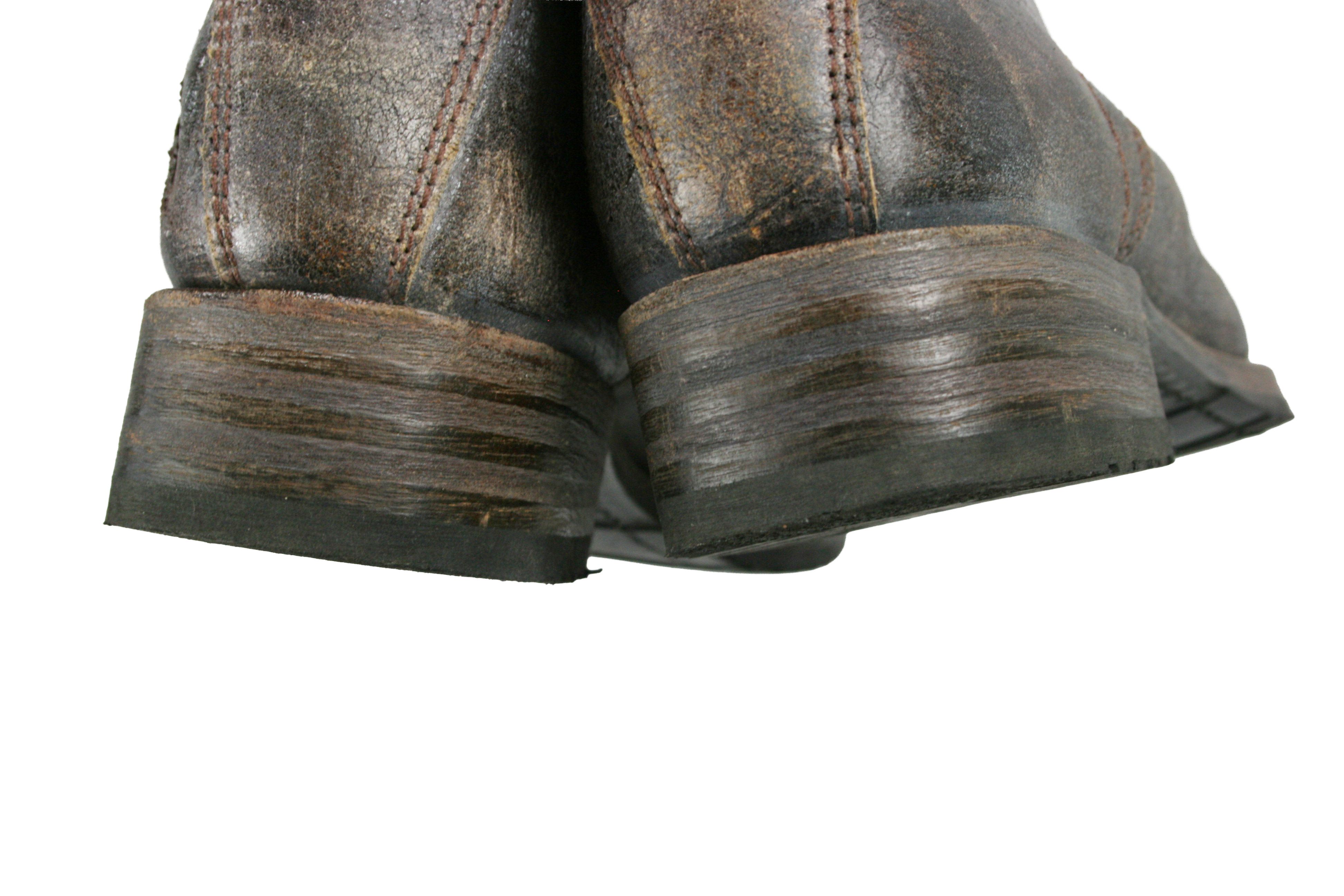 Sendra 2013 Aged Leather Combat Boots Size US 8 / EU 41 - 10 Thumbnail