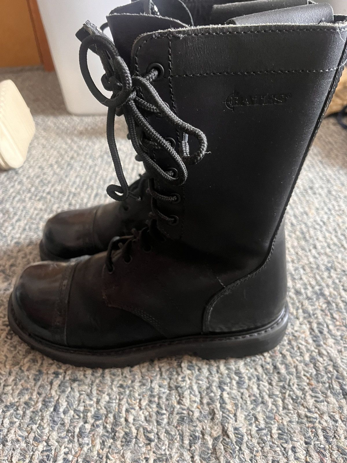 Other Bates Leather Combat Boots Size US 10 / EU 43 - 2 Thumbnail