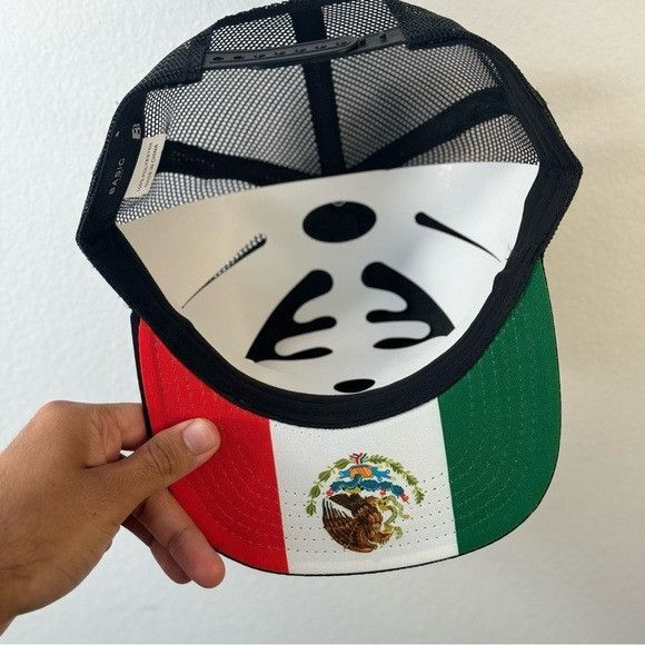 Designer NEW MEXICO MICHOACAN FLAT BILL TRUCKER CAP Size ONE SIZE - 6 Thumbnail
