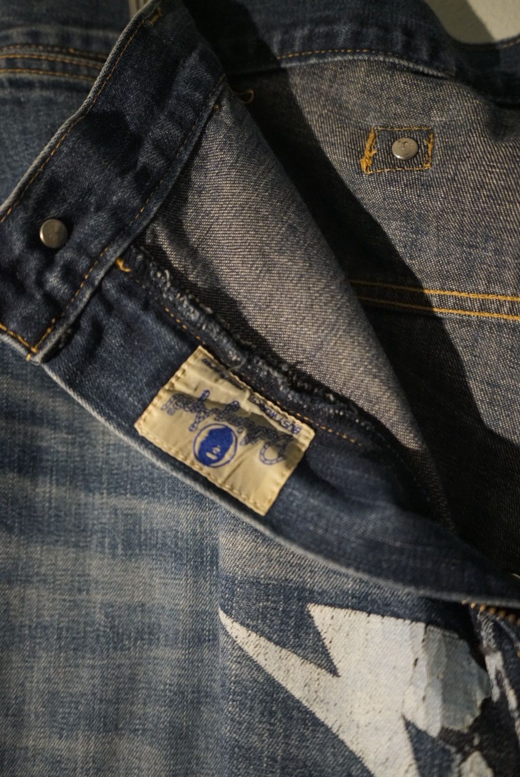 Bape Bape star denim crotch vintage Size US 38 / EU 54 - 6 Thumbnail