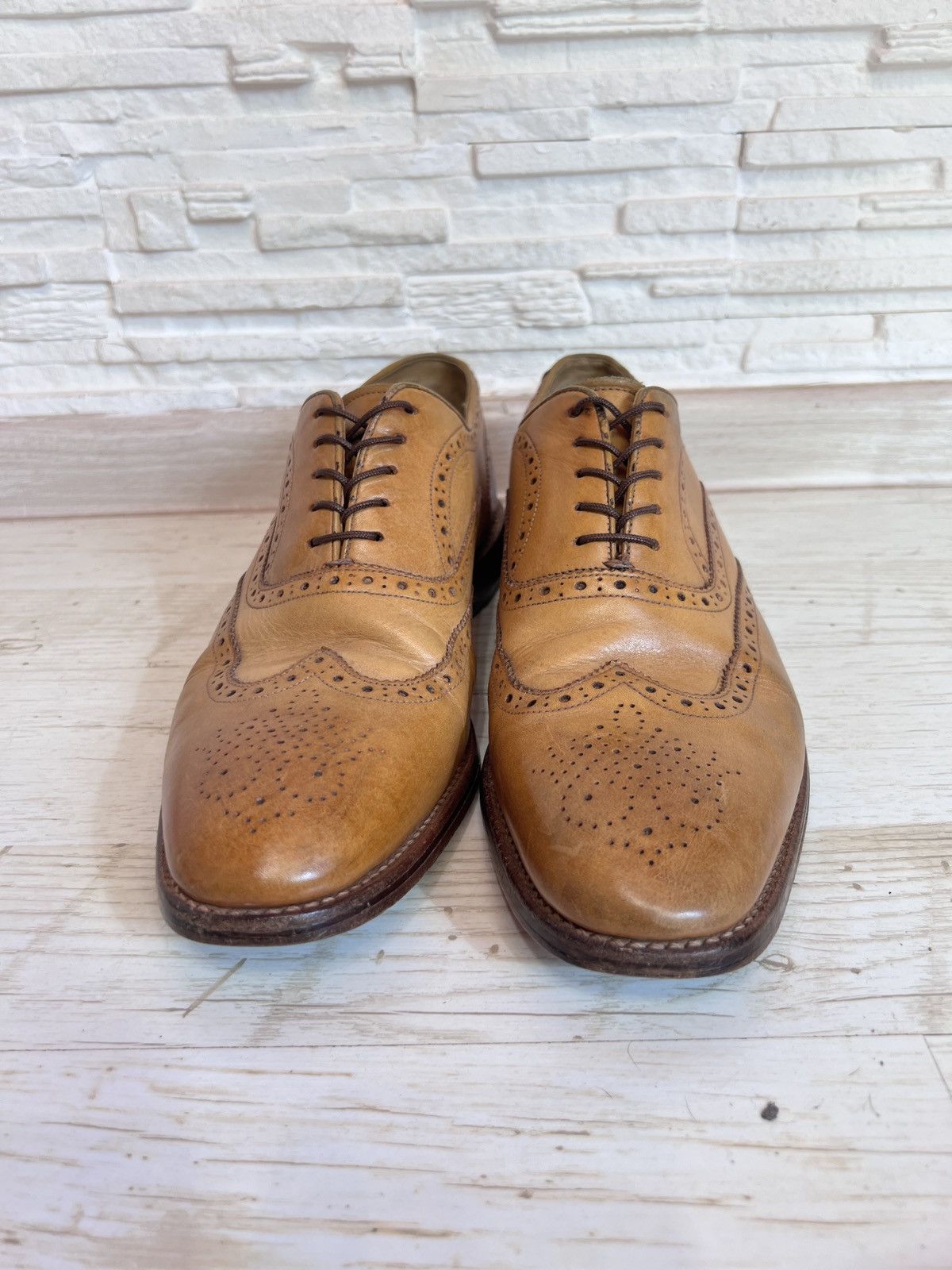 Oliver Sweeney Aldeburgh Leather Brogue Oxford Shoes in Brown, Men's (Size 11) — image 2 of 6