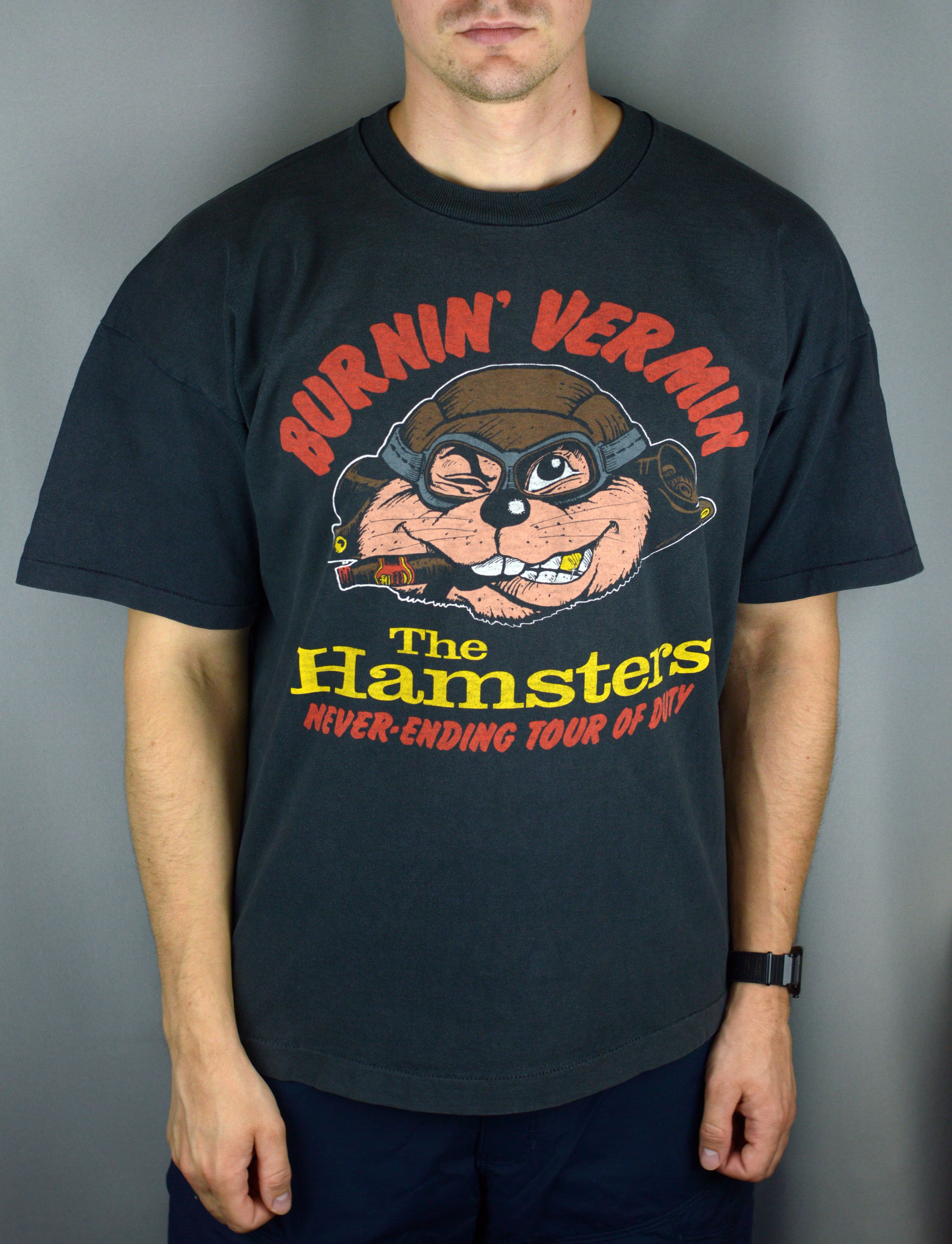 Band Tees Vintage The Hampsters Never Ending Tour t shirt Size US XL / EU 56 / 4 - 1 Thumbnail
