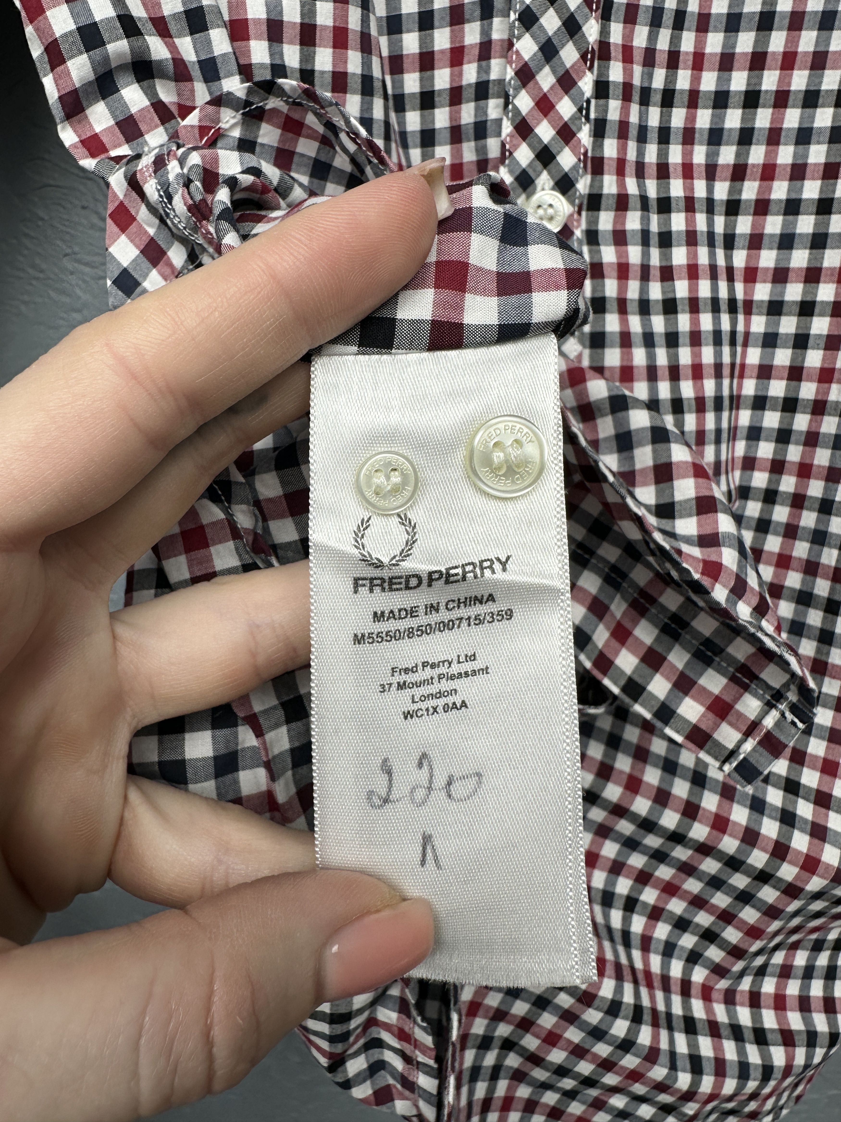 Fred Perry Fred Perry Vintage Mens Long Sleeve Shirt Size US XS / EU 42 / 0 - 5 Thumbnail