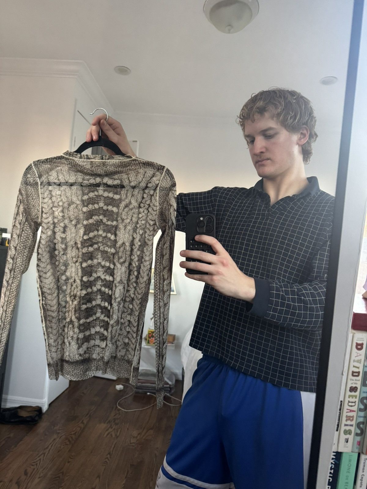 Jean Paul Gaultier Jean Paul Gaultier Trompe-l'œil Top Size L / US 10 / IT 46 - 7 Thumbnail