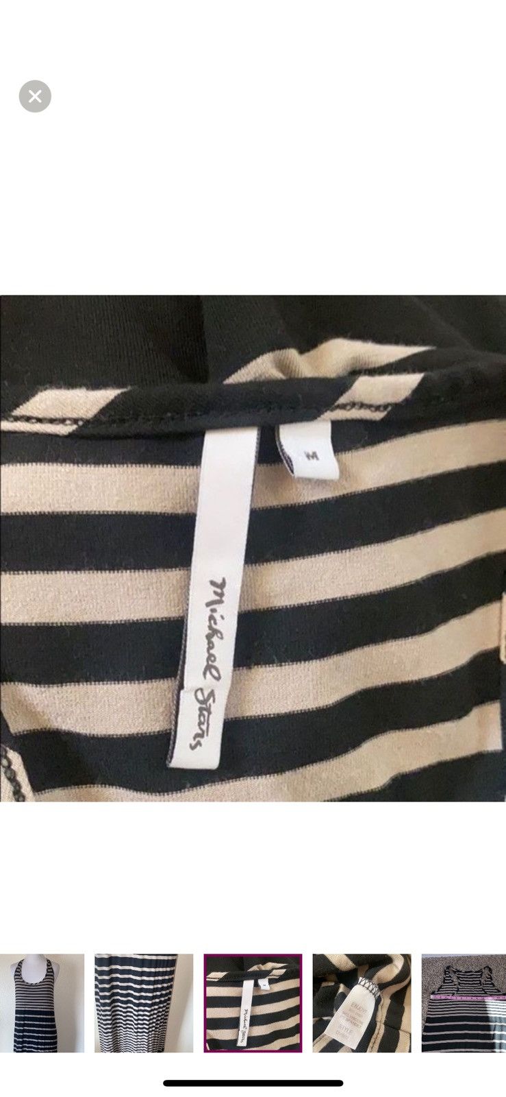 Michael Stars Michael stars medium variegated stripe Addison maxi dress Size M / US 6-8 / IT 42-44 - 2 Thumbnail