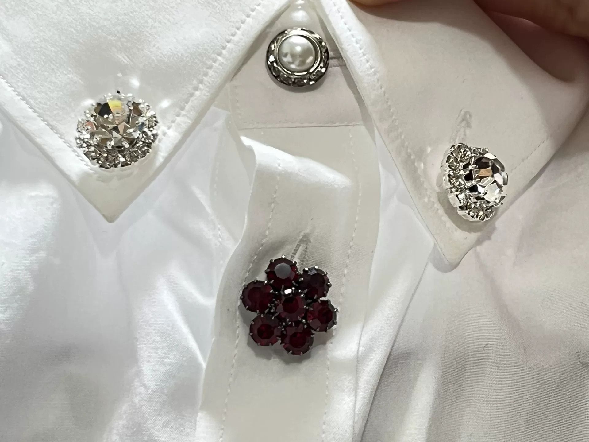 Givenchy Givenchy Classic White Shirt Size US M / EU 48-50 / 2 - 1 Thumbnail