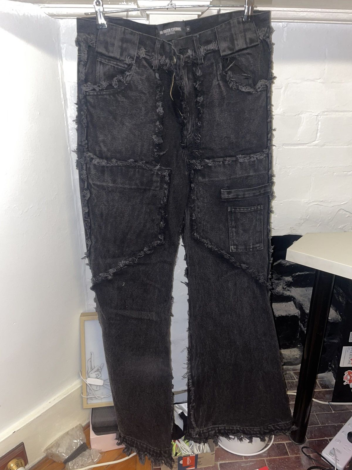 No Faith Studios No Faith Studios flared denim Size US 32 / EU 48 - 1 Thumbnail