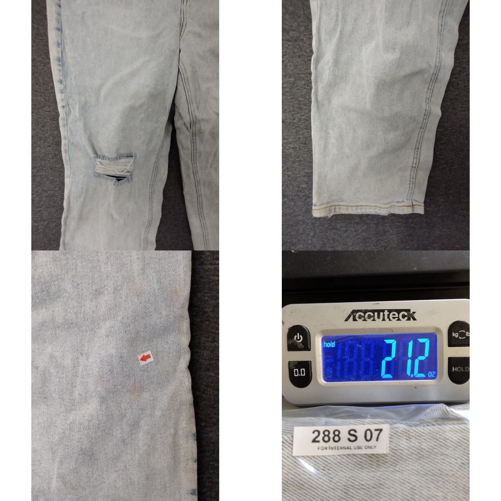 Vintage Lane Bryant Jeans Women's 14 Flex Magic Waistband Light Blue Denim Straight 5-Pocket High Rise Mens Womens Girls? Size 36" / US 14 / IT 50 - 8 Thumbnail