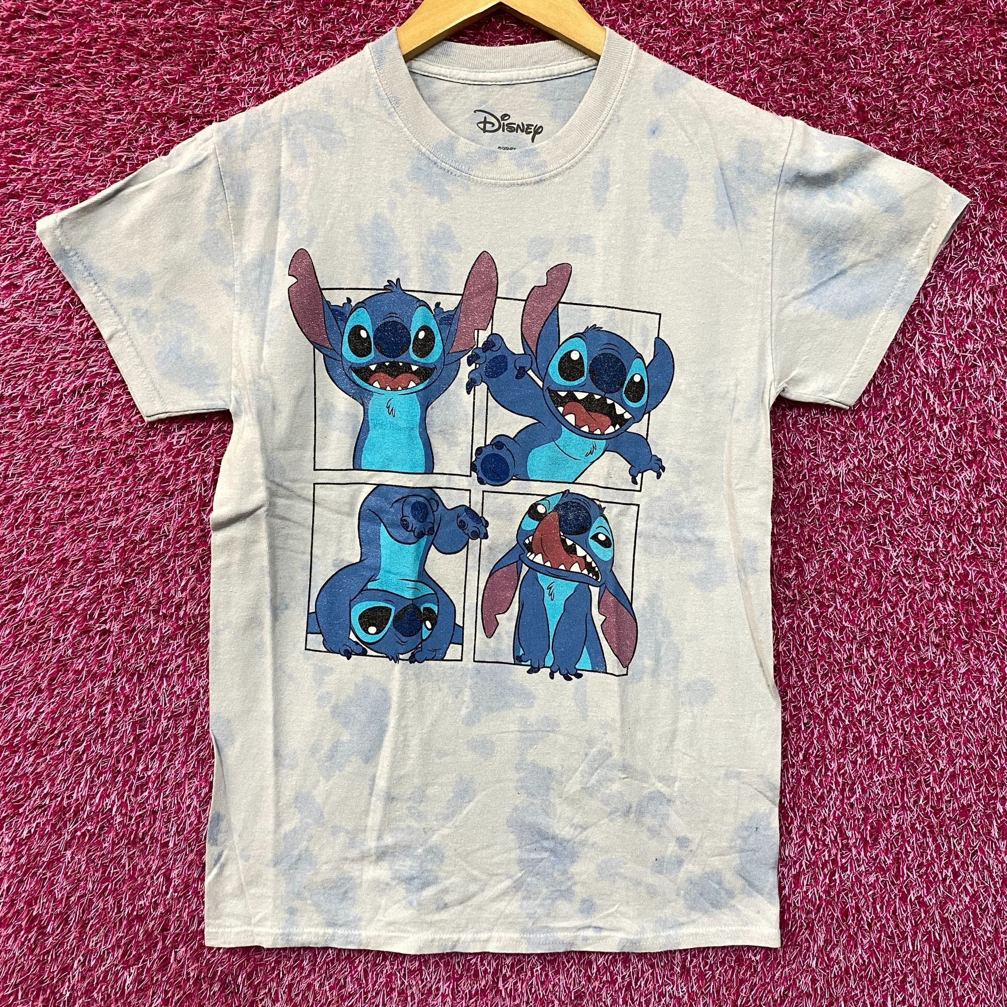 Disney Lilo & Stitch Disney Movie Stitch Expressions Tie Dye T-Shir Size US XS / EU 42 / 0 - 1 Thumbnail